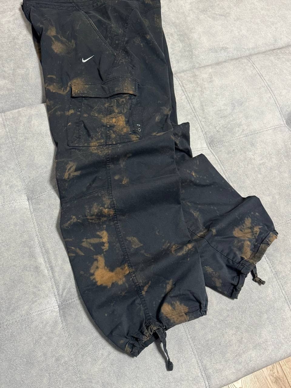 Nike Vintage Nike Baggy Y2K cargo distressed pants Size US 32 / EU 48 - 8 Thumbnail