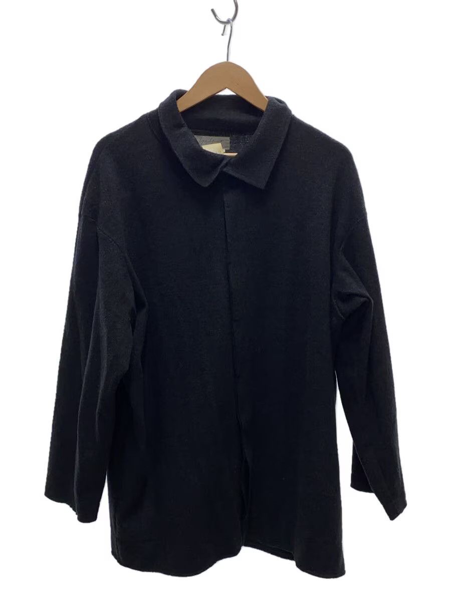 Yohji Yamamoto yohji yamamoto POUR HOMME archive wool shirts HN-T38-162 Size US M / EU 48-50 / 2 - 1 Thumbnail