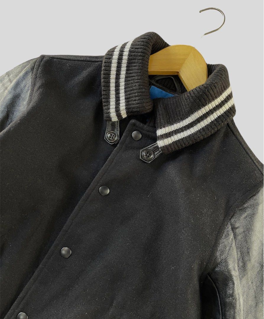 Beams Plus × Japanese Brand Beams japanese varsity leather wool Size US M / EU 48-50 / 2 - 2 Thumbnail