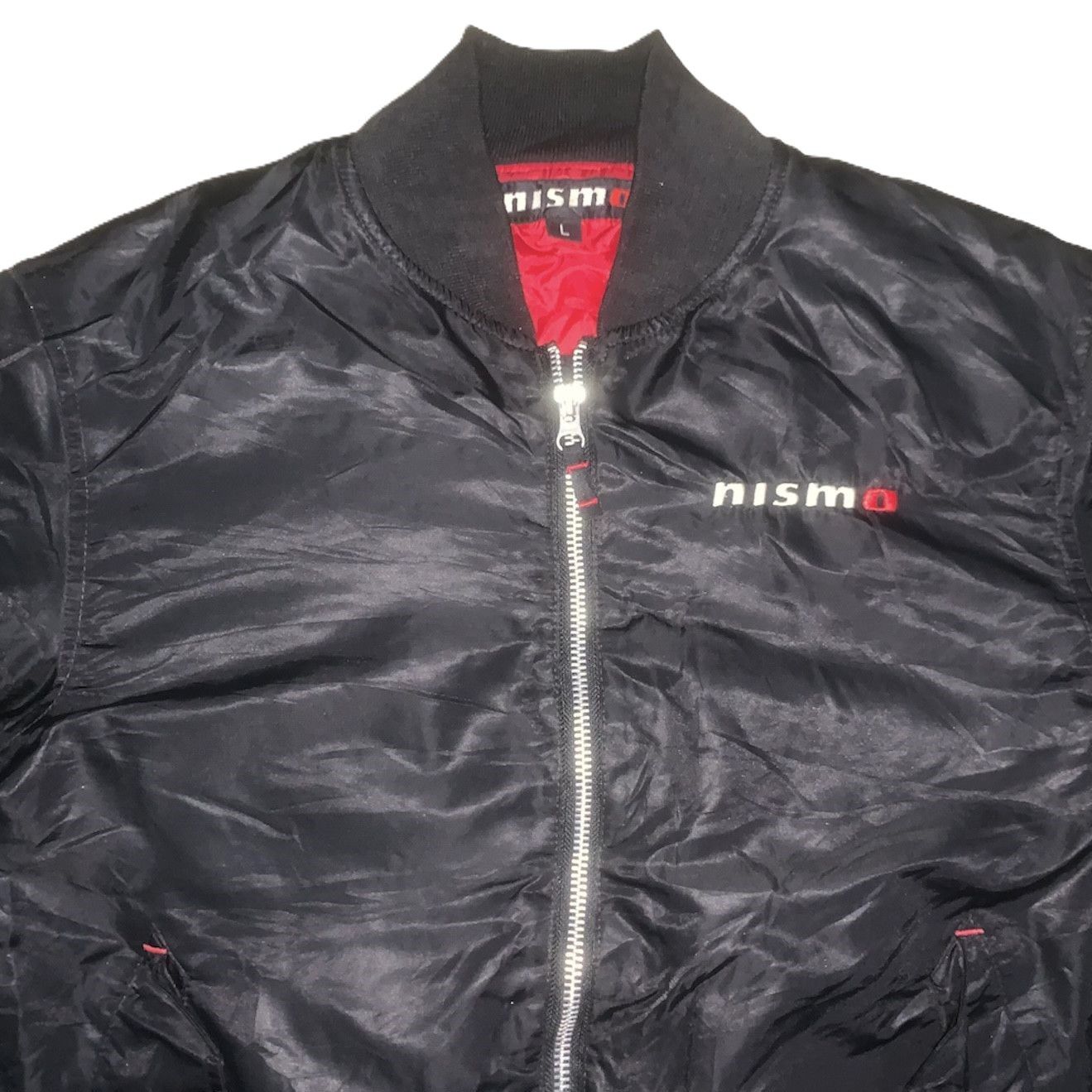 Vintage Vintage 90s NISMO Nissan Motorsports Technical Bomber Jacket Size US L / EU 52-54 / 3 - 4 Thumbnail