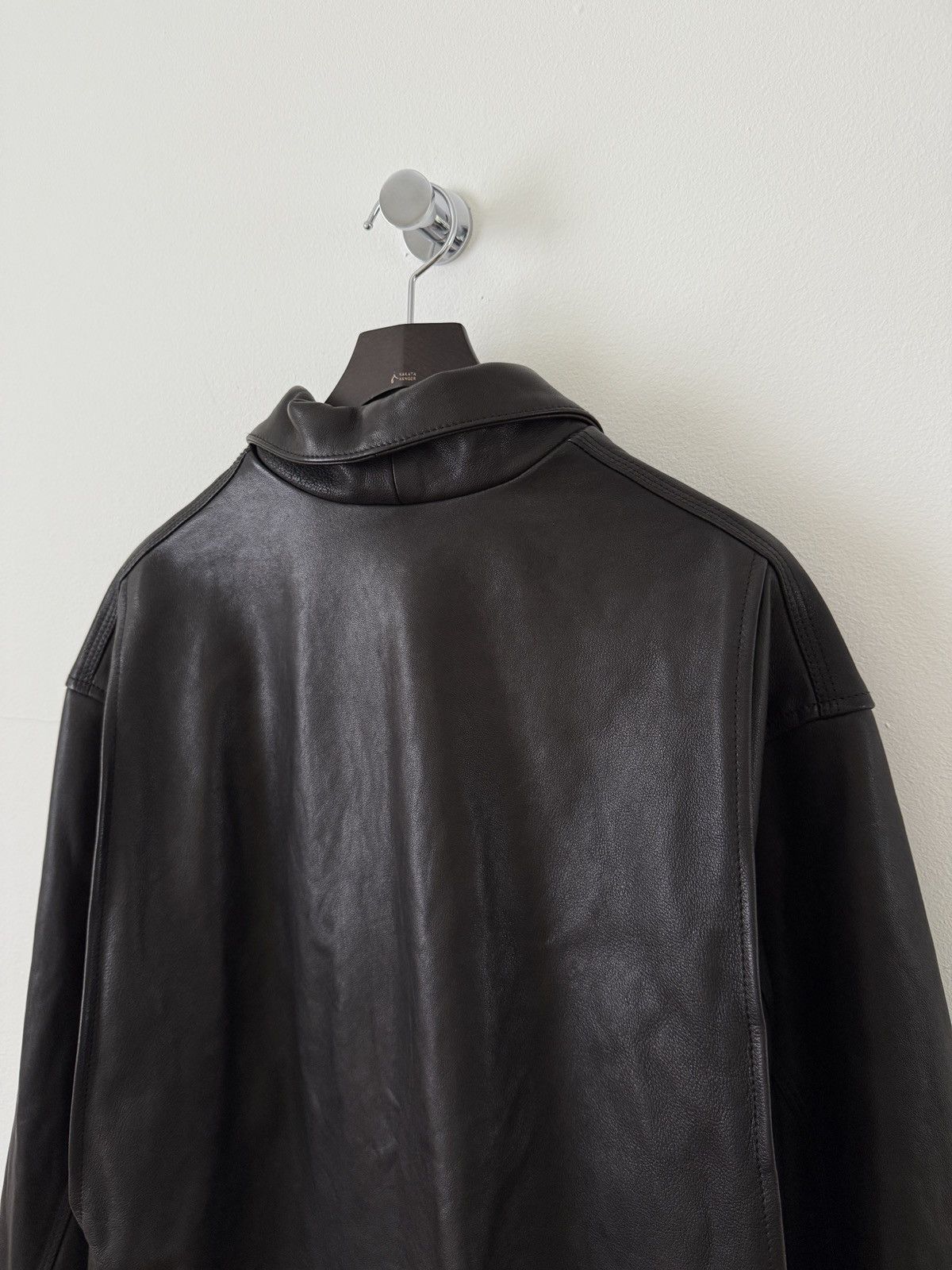Enfants Riches Deprimes 2022 "Records" Sheep Leather Work Jacket Size US L / EU 52-54 / 3 - 12 Thumbnail