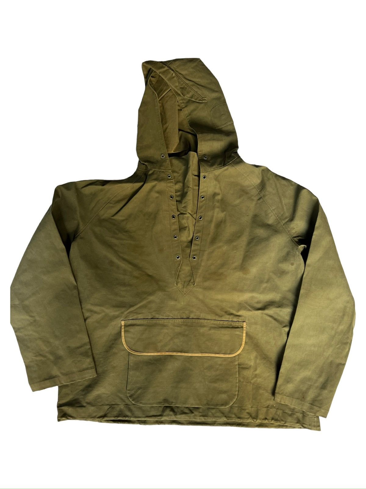 Vintage VERY RARE VINTAGE JACKET ANORAK PULLOVER FOUL WEATHER USN Size US XXL / EU 58 / 5 - 1 Thumbnail