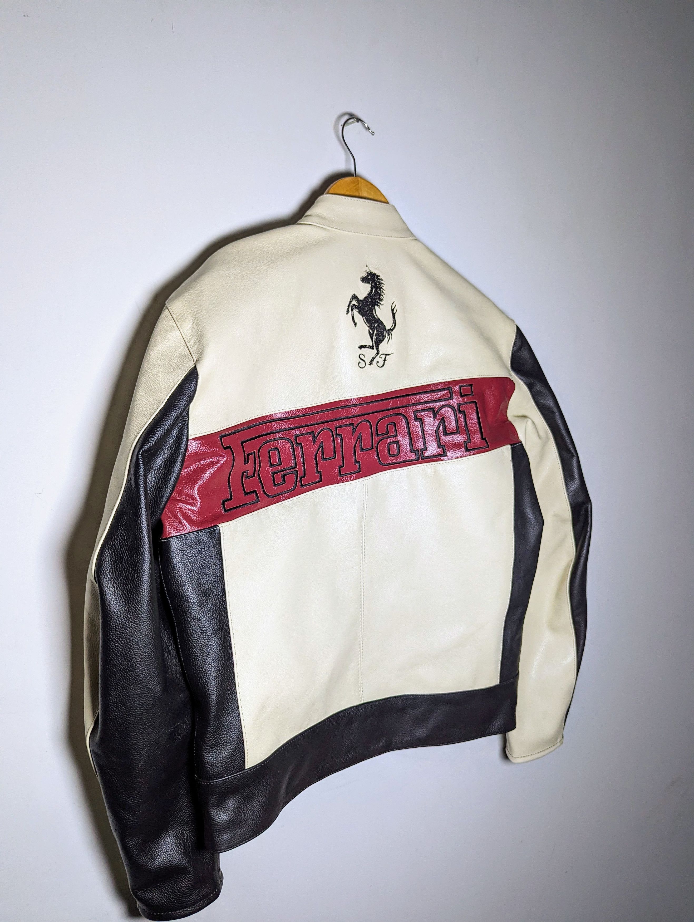 Ferrari 🔥🔥 Ferrari Leather Jacket F1 Streetwear Size US S / EU 44-46 / 1 - 12 Thumbnail