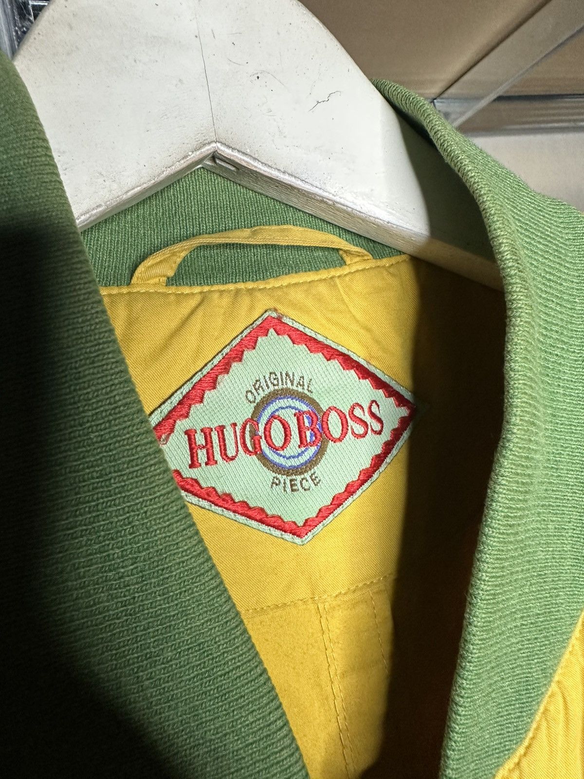 Hugo Boss Hugo Boss Vintage Bomber Jacket Full Zip Retro Size US XL / EU 56 / 4 - 4 Thumbnail