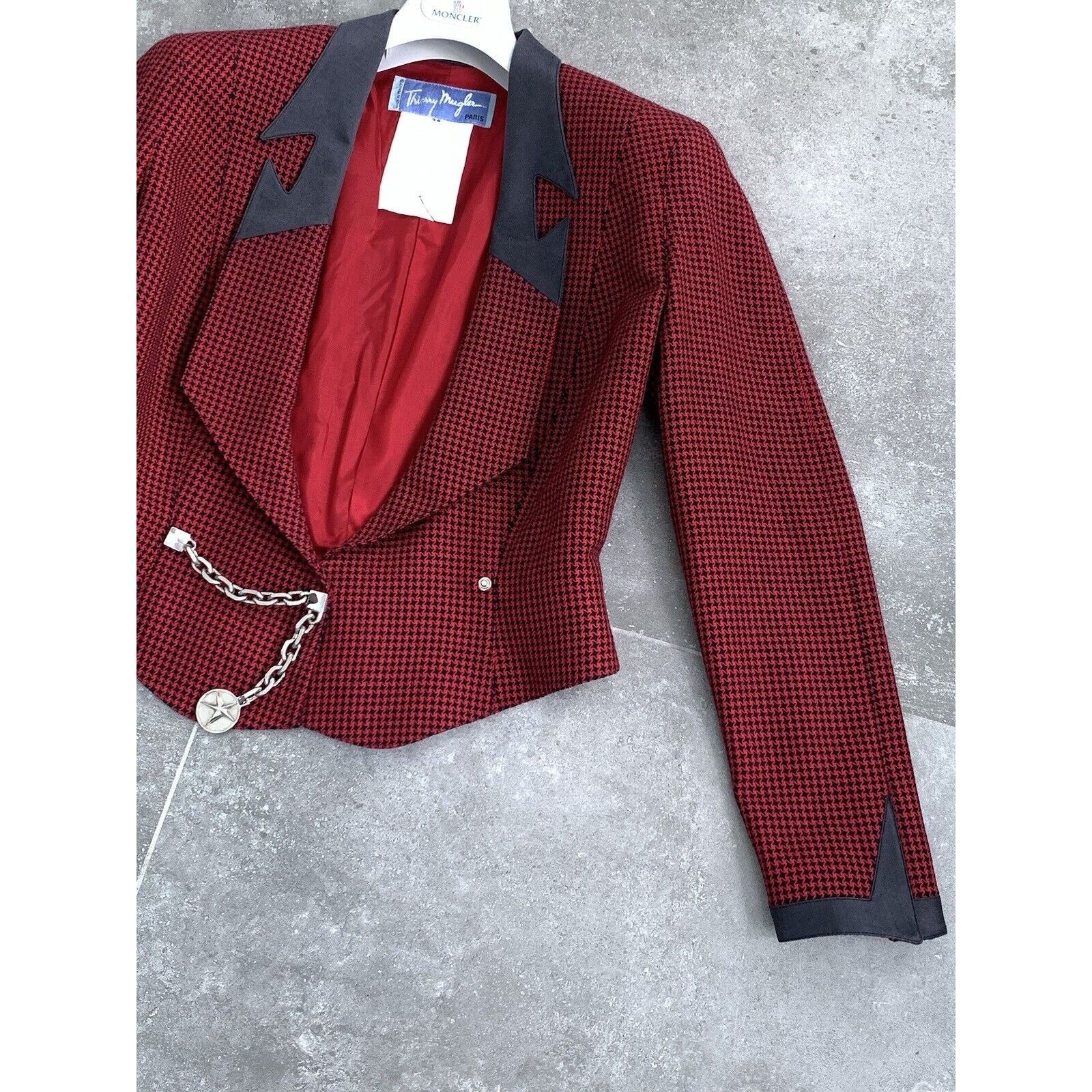 Designer × Thierry Mugler Women's THIERRY MUGLER PARIS Blazer Jacket EU 38 UK 10 S M Size M / US 6-8 / IT 42-44 - 18 Thumbnail
