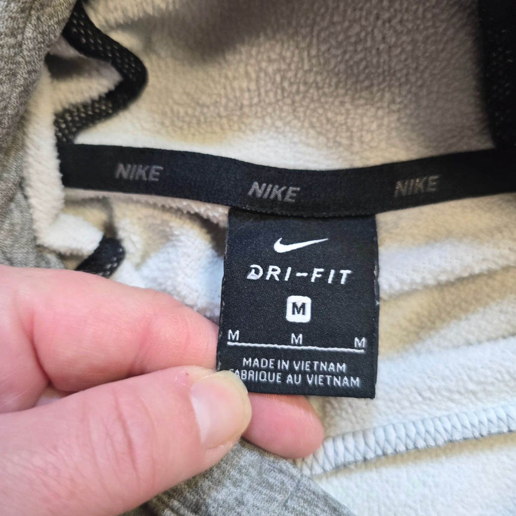 Nike Nike Sweatshirt Mens Hoodie Gray Logo Drifit Pockets Pullover Regular M Size US M / EU 48-50 / 2 - 3 Thumbnail