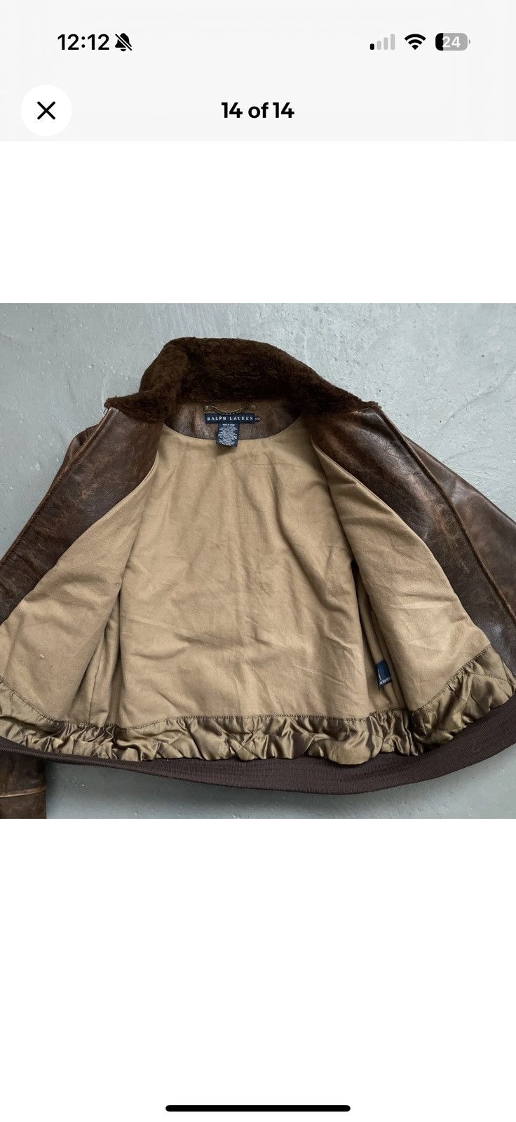 Ralph Lauren Ralph Lauren Leather Shearling Jacket Size US S / EU 44-46 / 1 - 16 Thumbnail