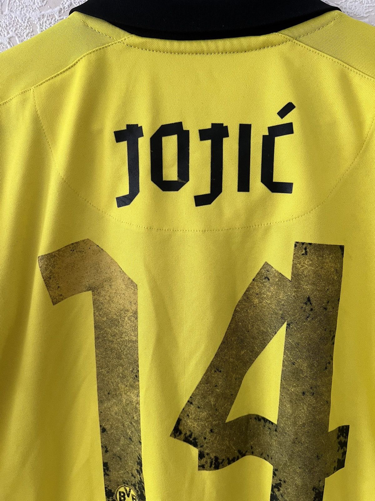 Puma BORUSSIA DORTMUND 2013 2014 HOME SHIRT JERSEY PUMA #14 JOJIC Size US S / EU 44-46 / 1 - 18 Thumbnail