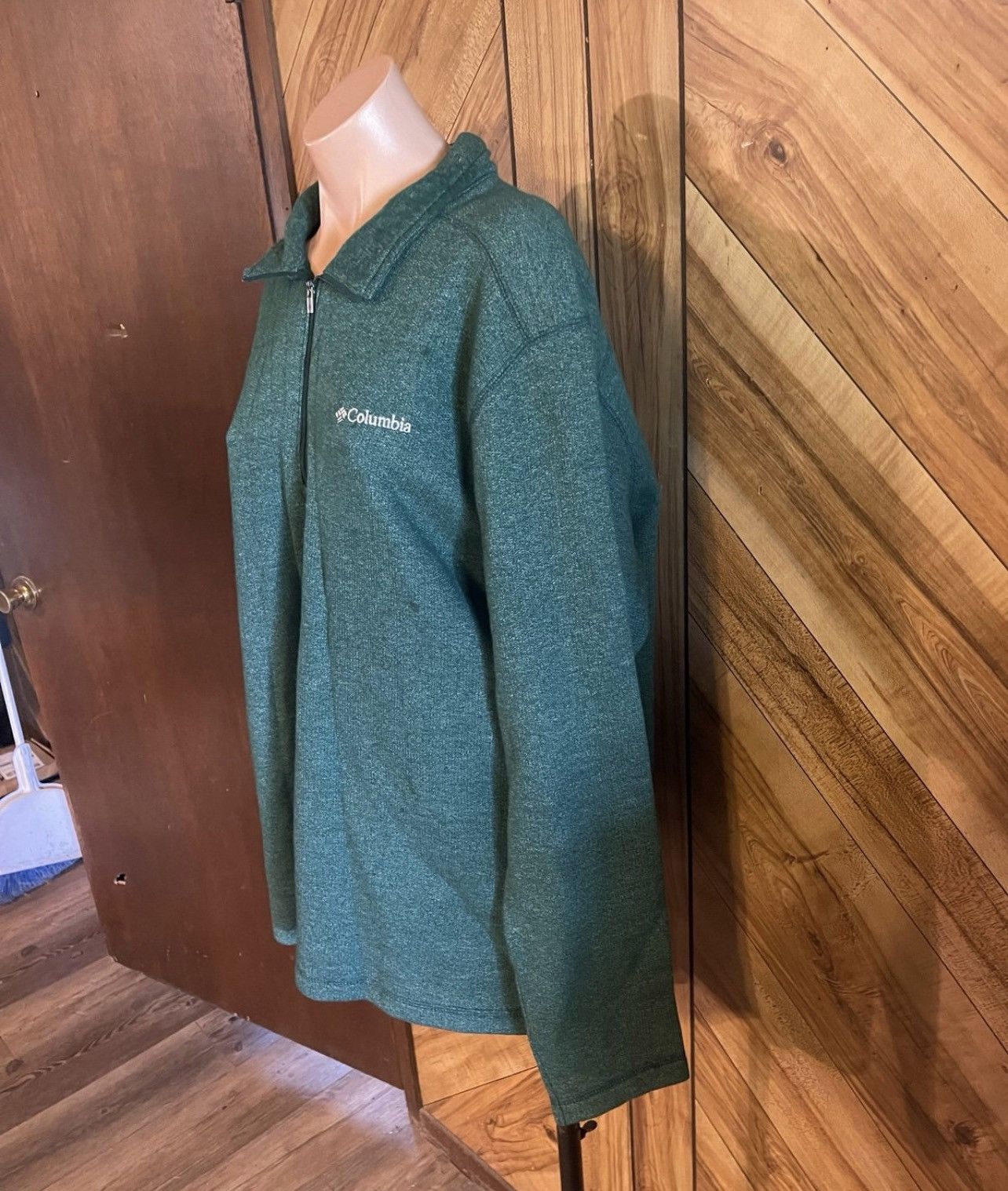 Columbia Columbia XL Green Hart Mountain III Half Zip Sweatshirt Size US XL / EU 56 / 4 - 5 Thumbnail