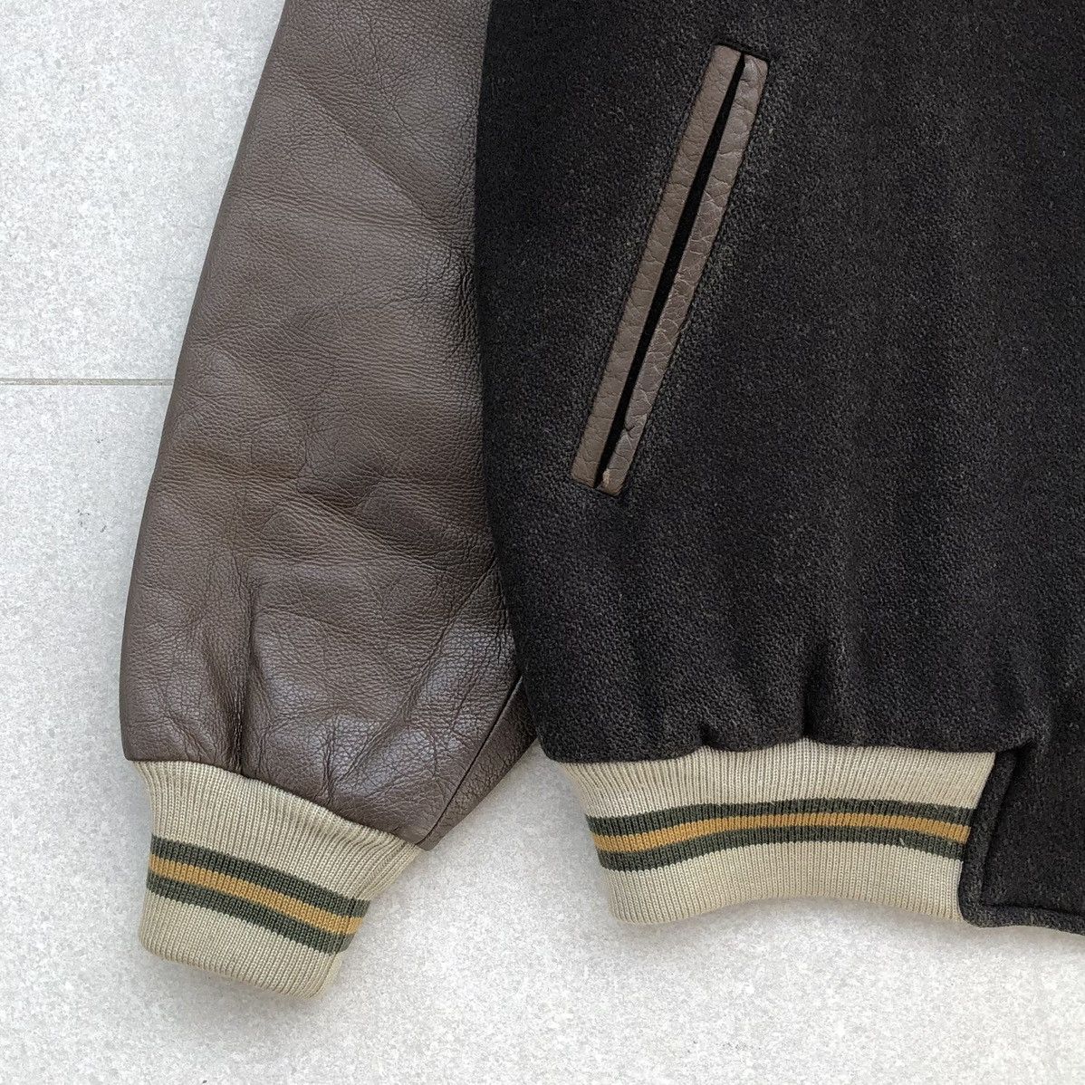 McGregor OG Vintage McGregor Wool Leather Varsity Jacket Size US L / EU 52-54 / 3 - 13 Thumbnail