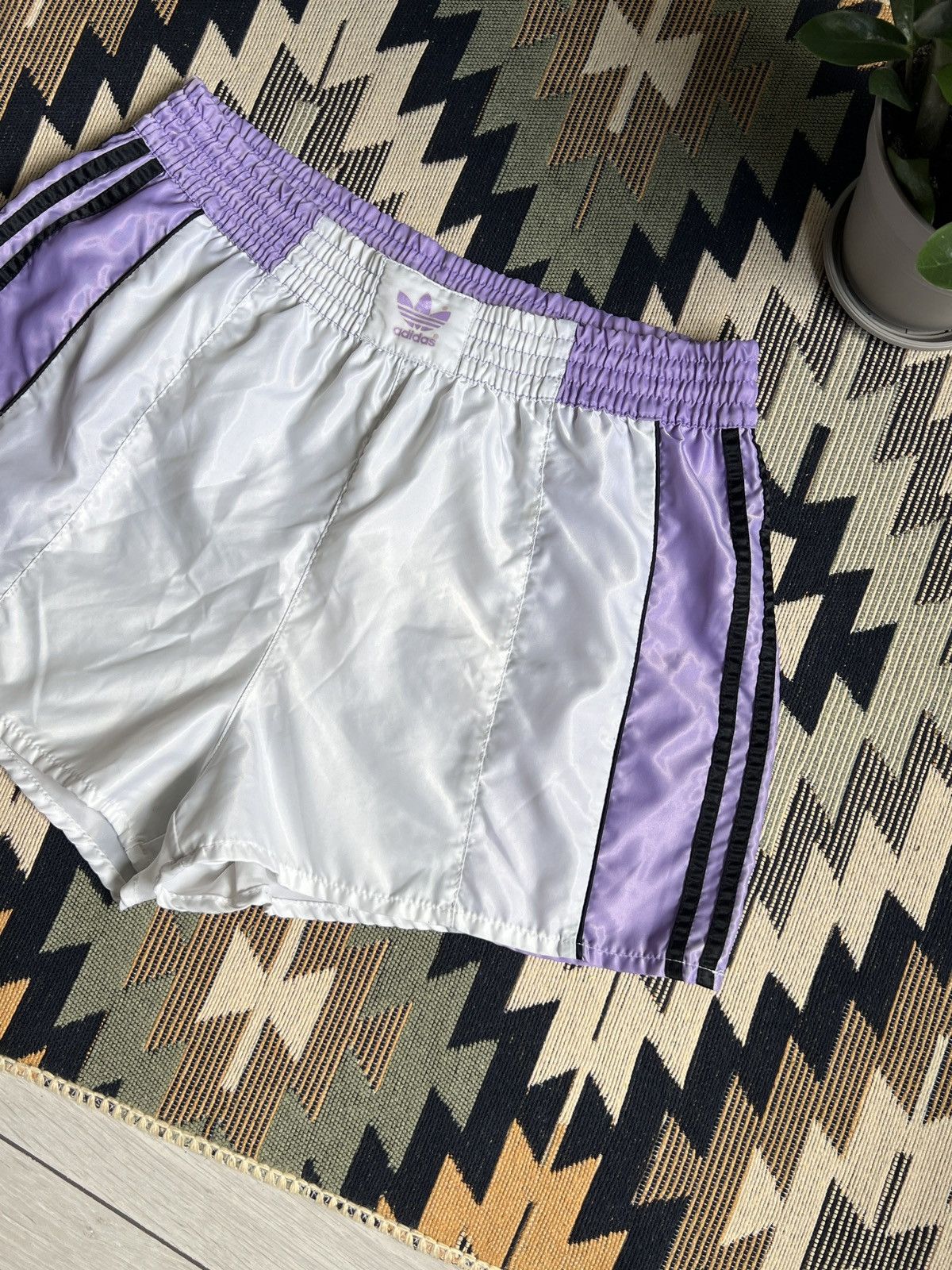 Adidas × Vintage Vintage Adidas Nylon Shorts Size US 32 / EU 48 - 3 Thumbnail