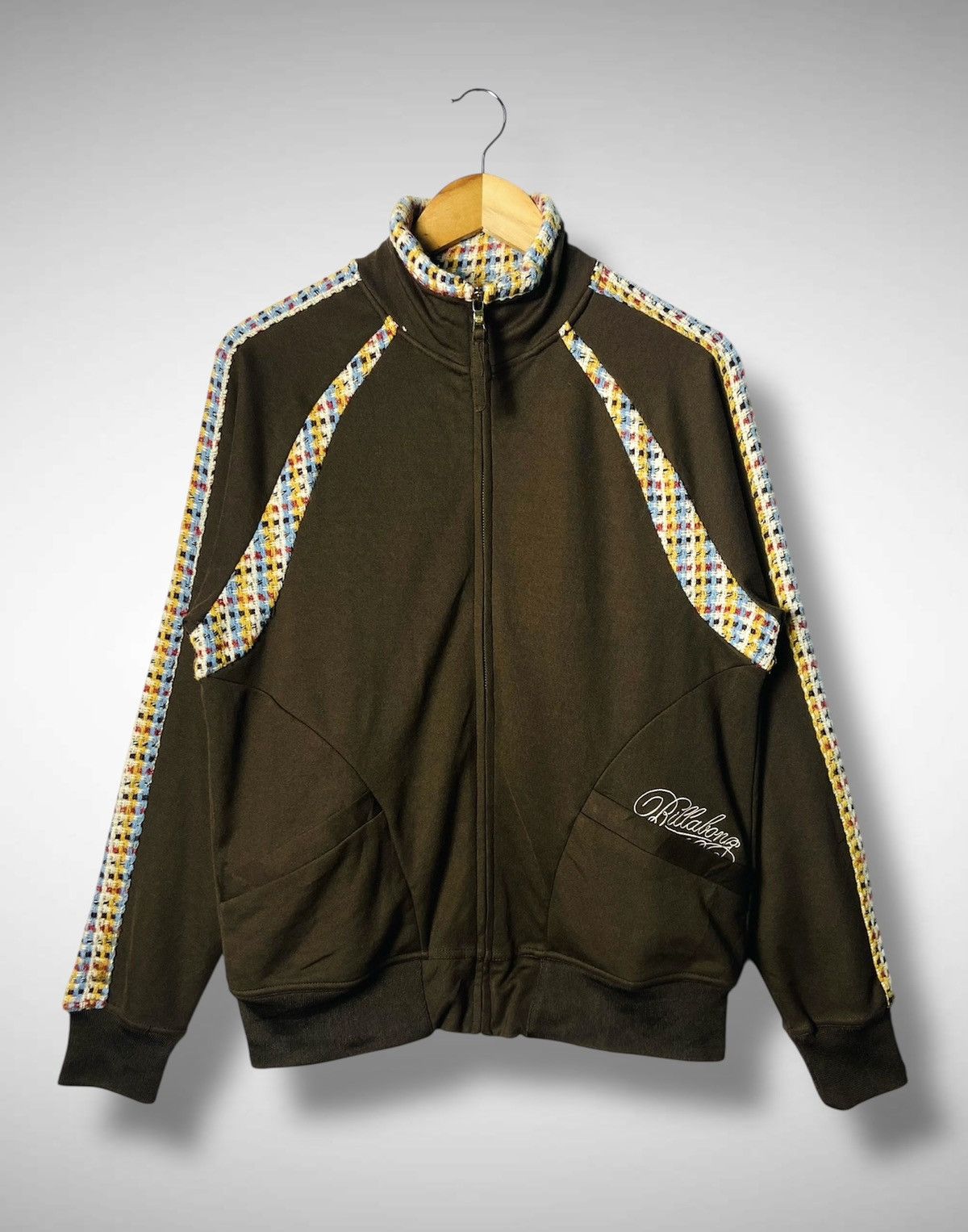 Billabong Vintage Y2K Billabong Track Jacket - Embroidered Back Logo Size US L / EU 52-54 / 3 - 2 Thumbnail