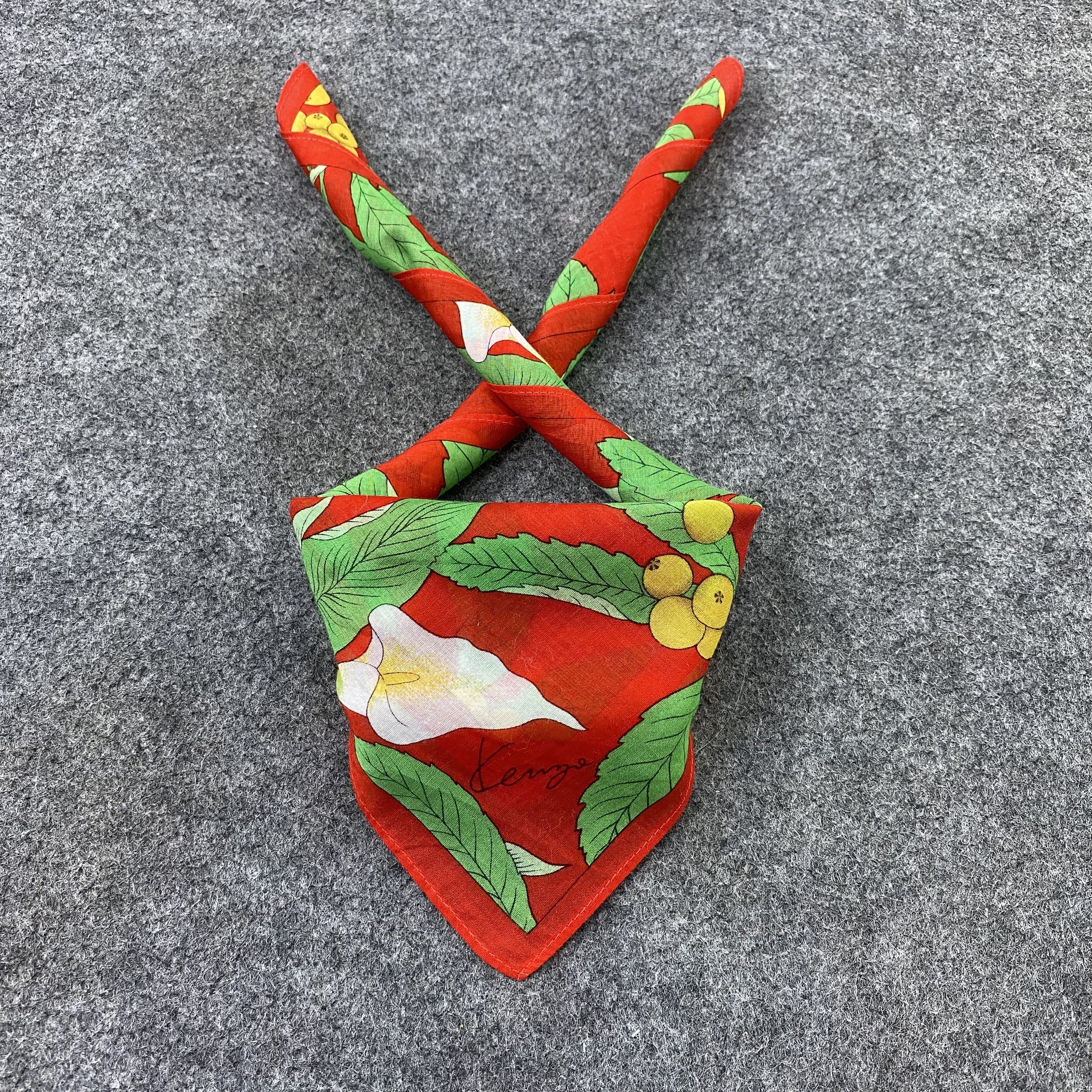 Kenzo Kenzo Handkerchief Neckerchief Bandana-B1825 Size ONE SIZE - 2 Thumbnail