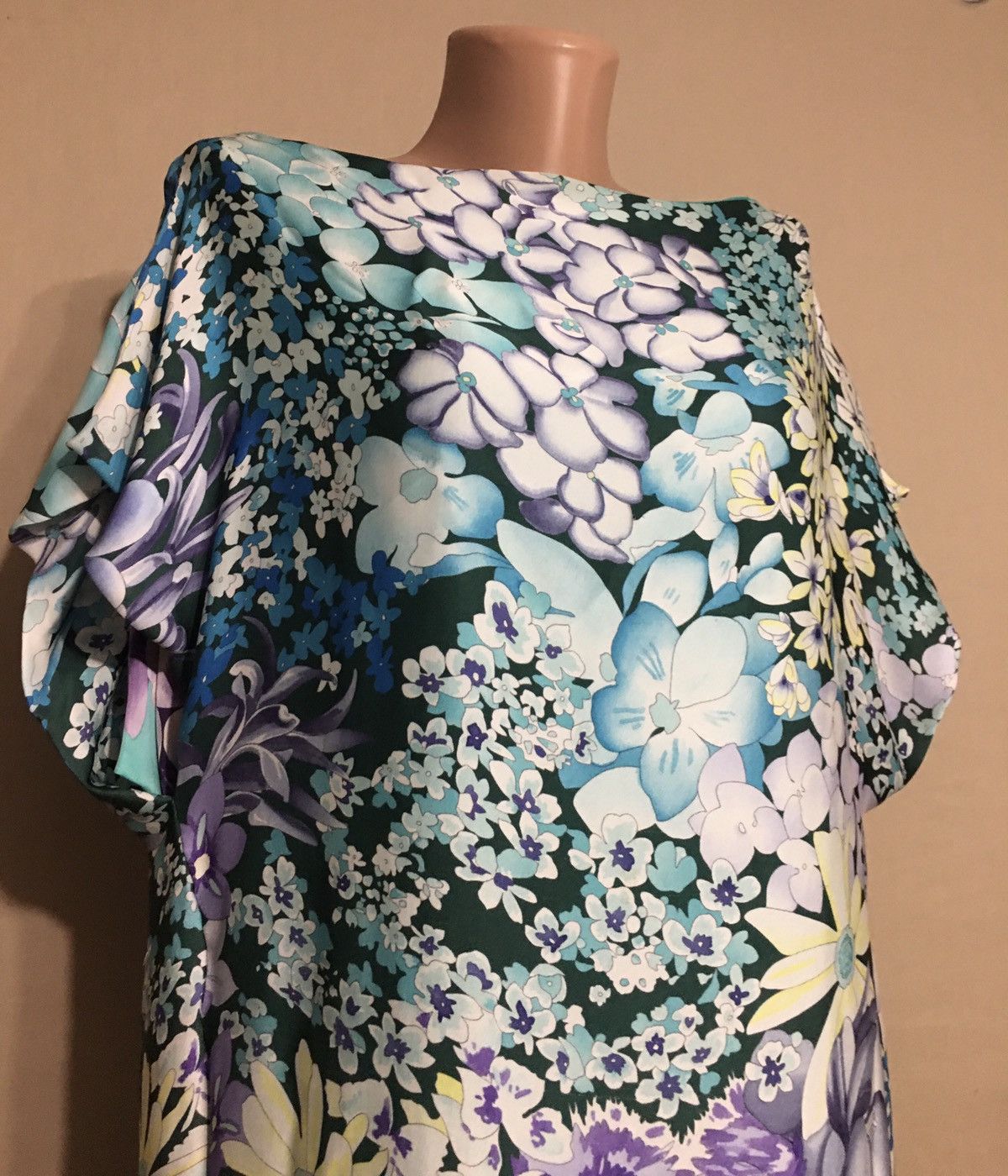 Missoni MISSONI Silk Floral Purple Italy Dress Size EU 42 Size M / US 6-8 / IT 42-44 - 2 Thumbnail