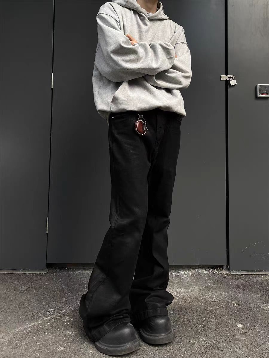 Jean Black baggy casual jeans Size US 32 / EU 48 - 3 Thumbnail