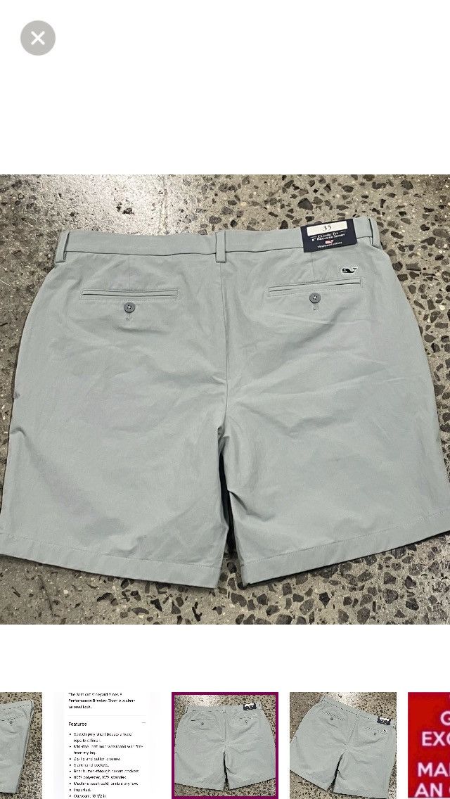 Vineyard Vines Vineyard Vines 8” Performance Breaker Shorts Size 35” Size US 35 - 6 Thumbnail