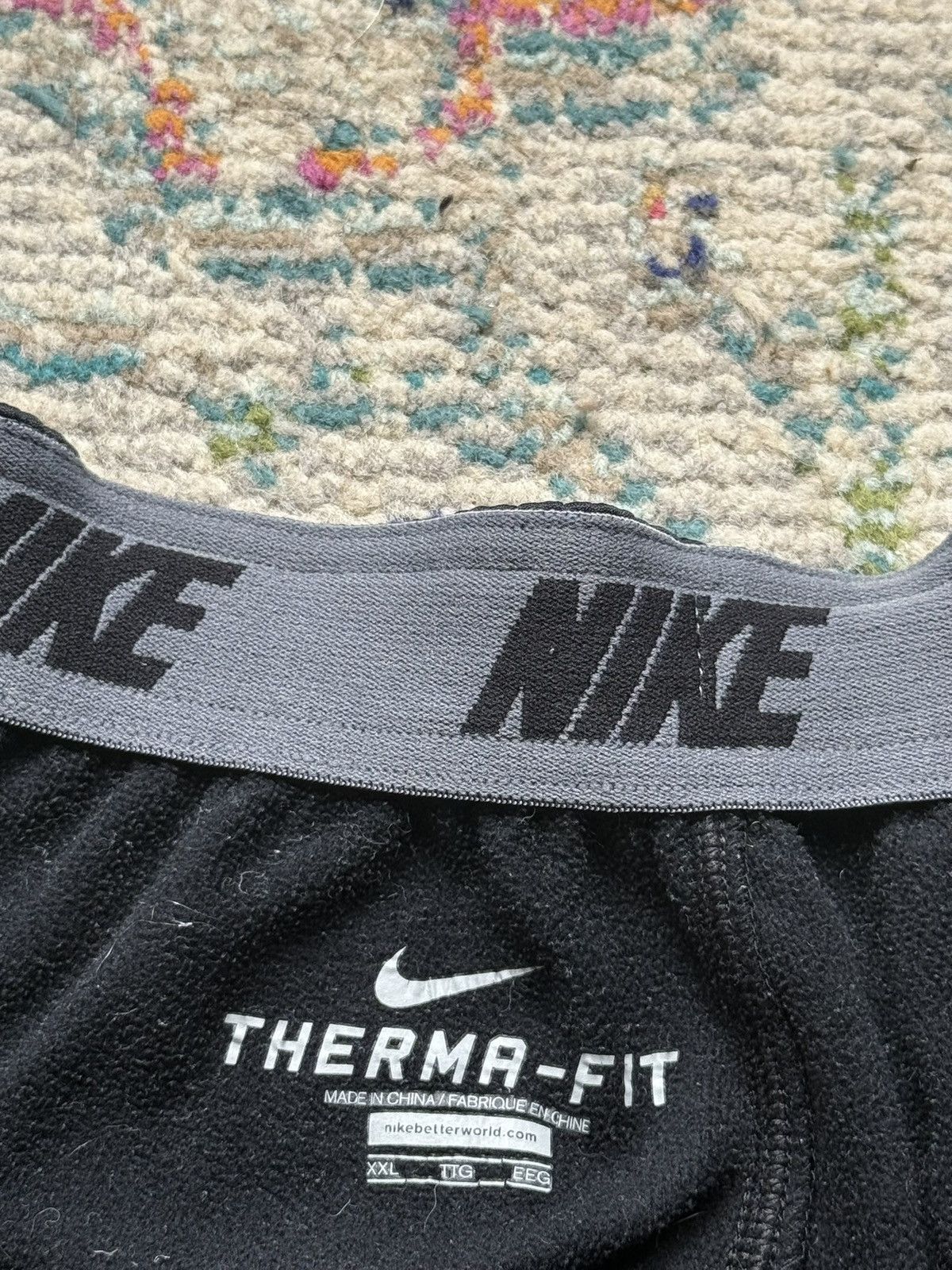 Nike Vintage Nike Therma- Fit Wide Leg Pants Size US 38 / EU 54 - 4 Thumbnail