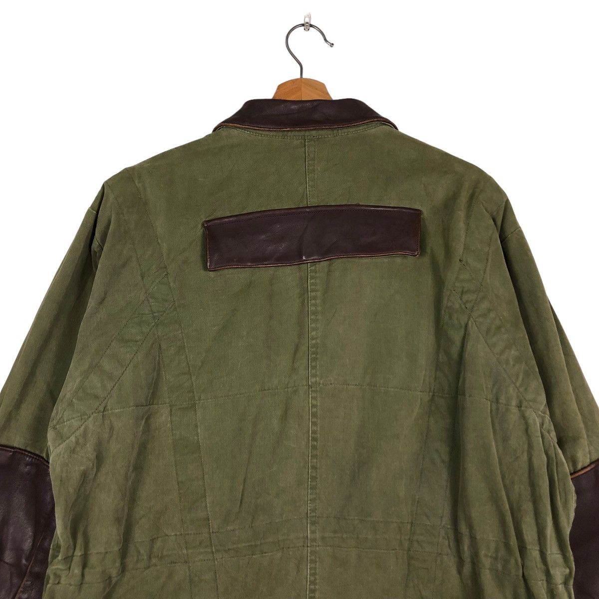 Avirex 🔥VINTAGE LEATHER JACKET PARTS AVIREX USA CARGO POCKETS Size US L / EU 52-54 / 3 - 10 Thumbnail