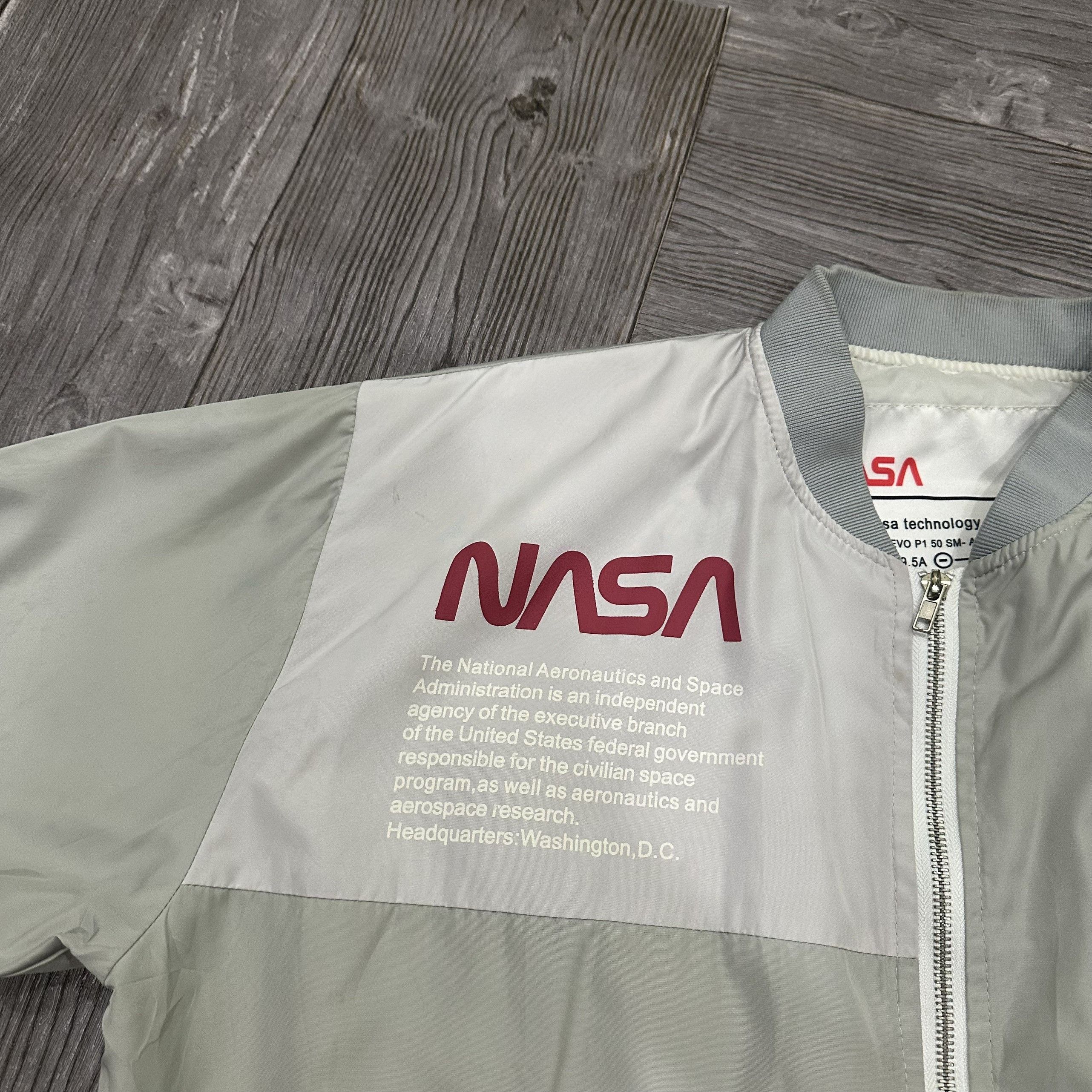 NASA × Vintage Nasa jacket bomber vintage Size US XL / EU 56 / 4 - 4 Thumbnail