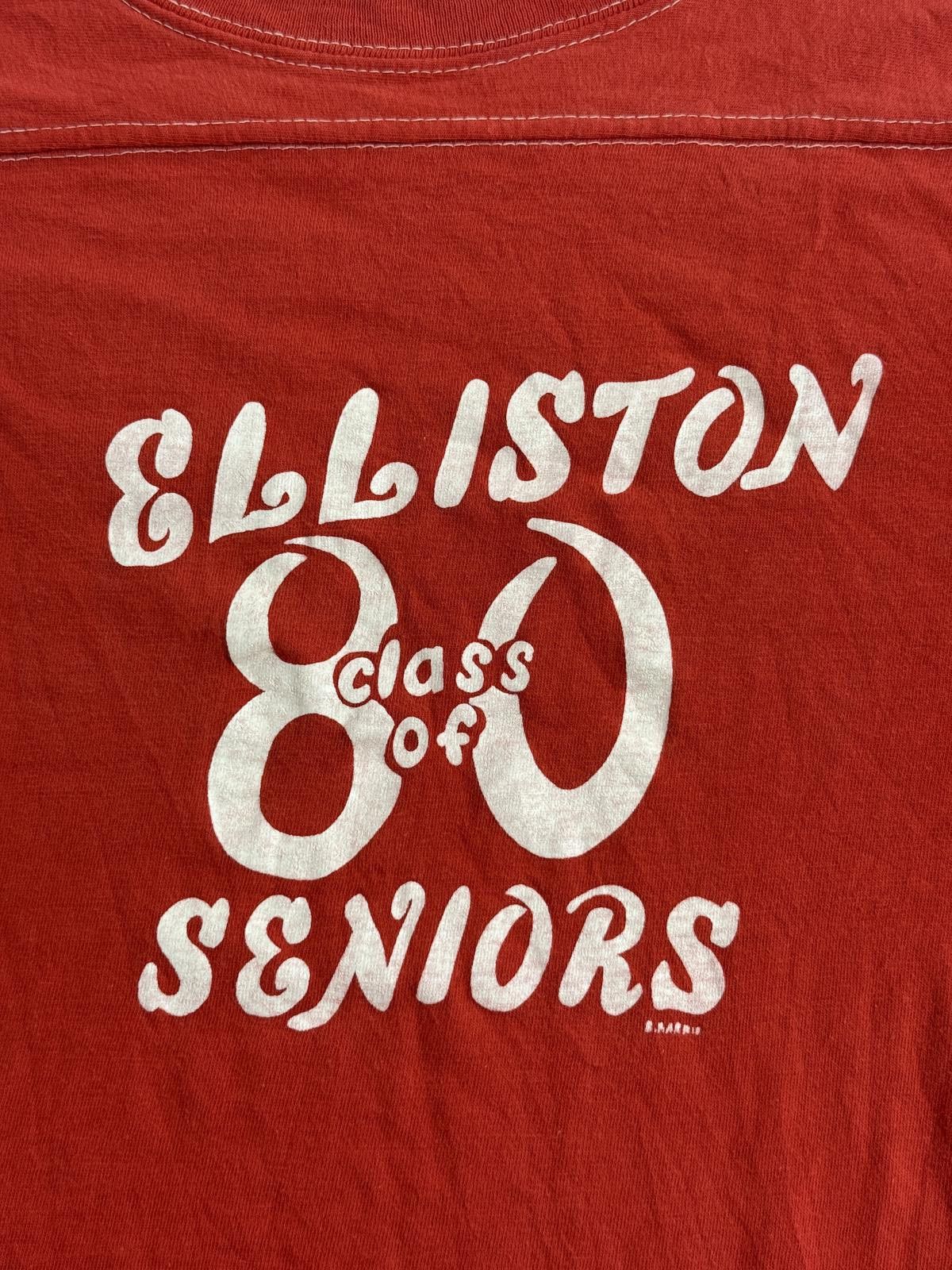 Salem Sportswear Vintage 80s Jersey Elliston High School Seniors Class of 80 Size US S / EU 44-46 / 1 - 3 Thumbnail