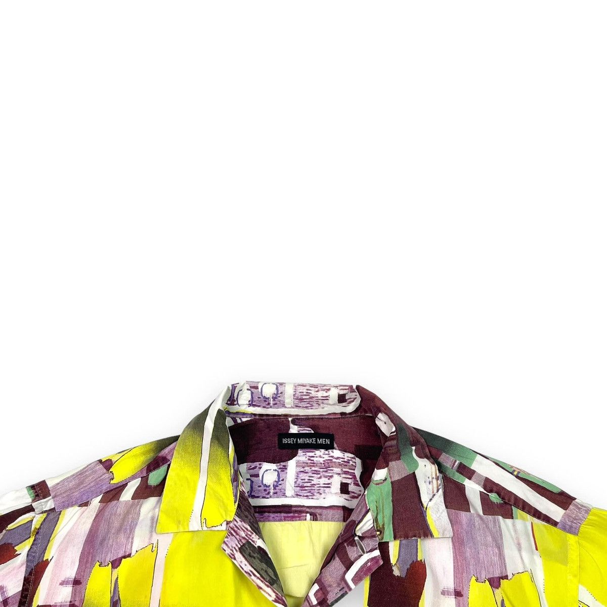 Issey Miyake ISSEY MIYAKE MEN abstract printed shirt Size US M / EU 48-50 / 2 - 4 Thumbnail