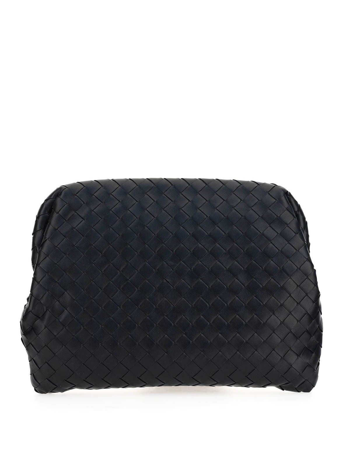 Bottega Veneta o1w1db10525 Size: OS / Clasp Pouch in Black Size ONE SIZE - 3 Thumbnail