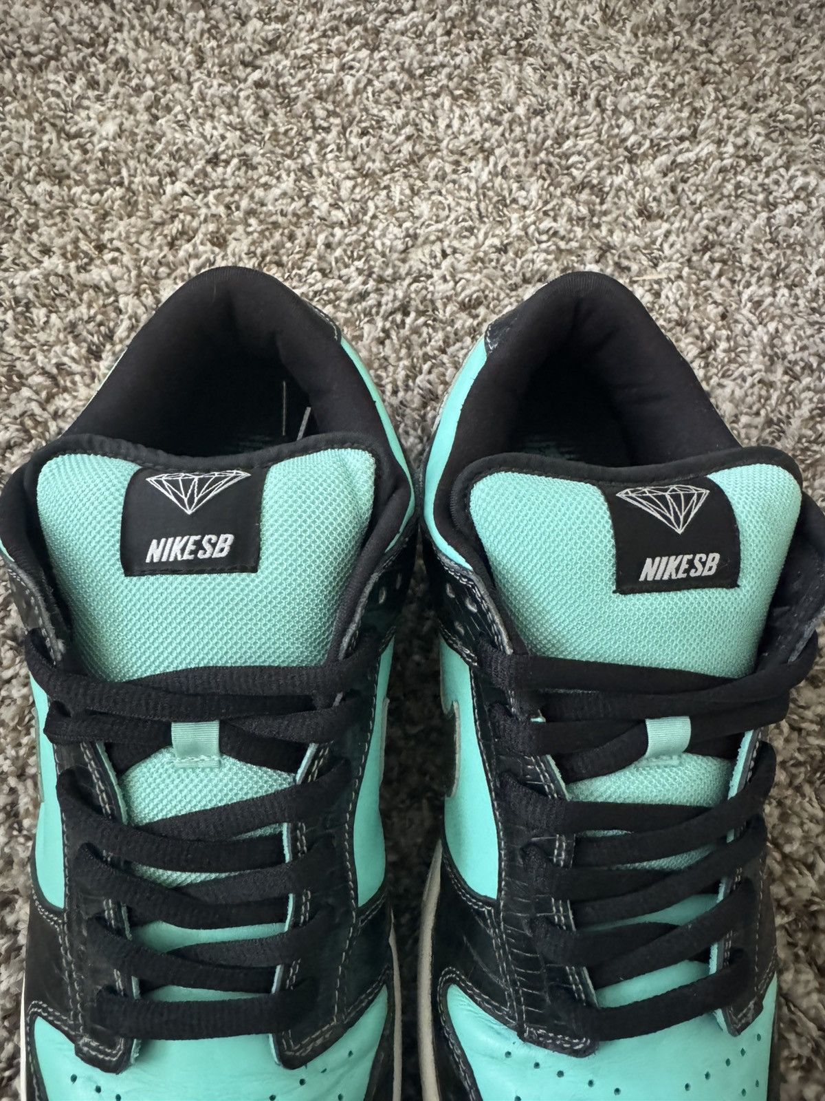 Nike SB Nike SB Dunk Low Pro x Diamond Supply Co. Tiffany Size 12 Size US 12 / EU 45 - 17 Thumbnail