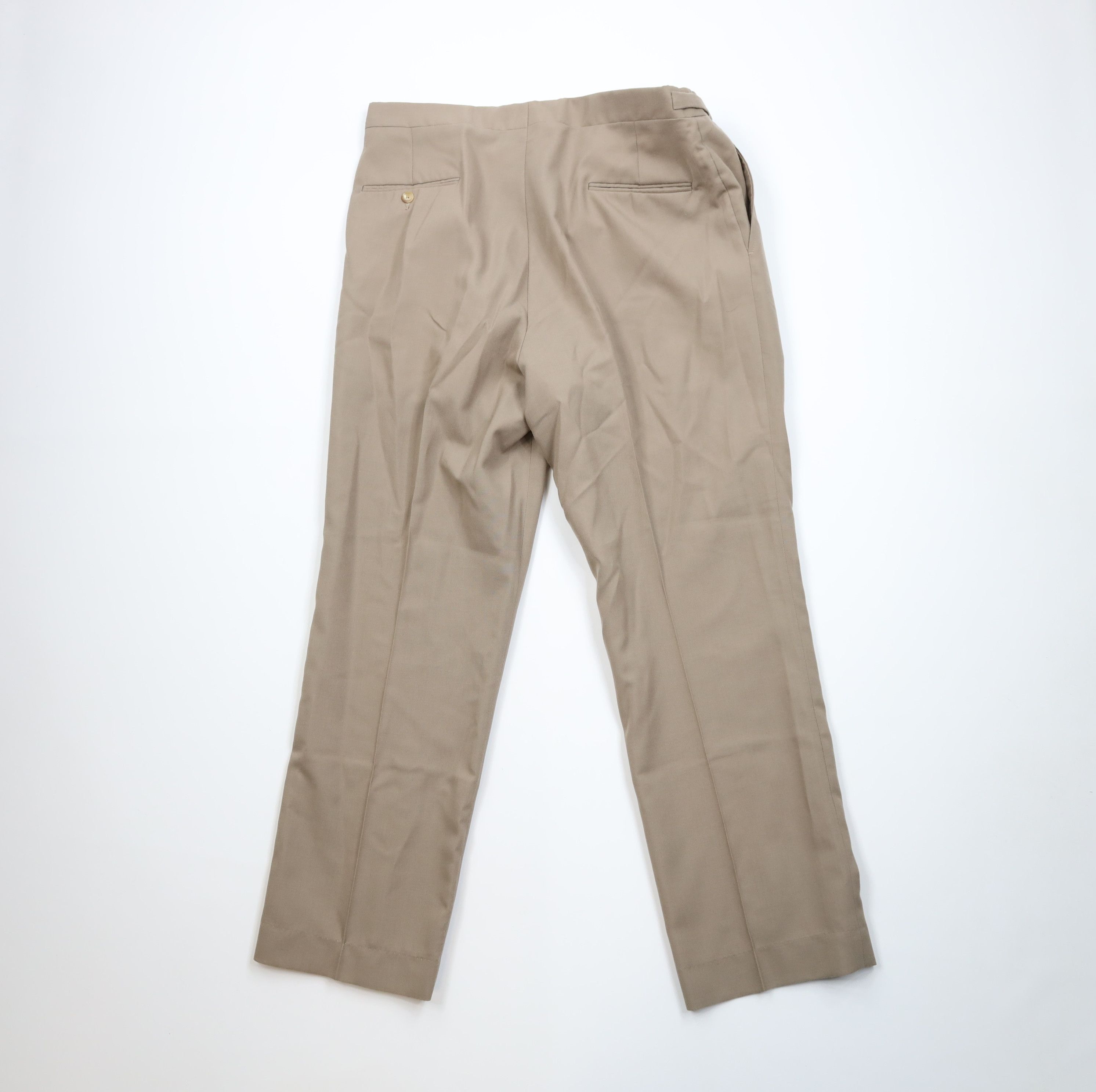 Vintage Vintage 70s Streetwear Wool Blend Wide Leg Chino Pants USA Size US 36 / EU 52 - 11 Thumbnail