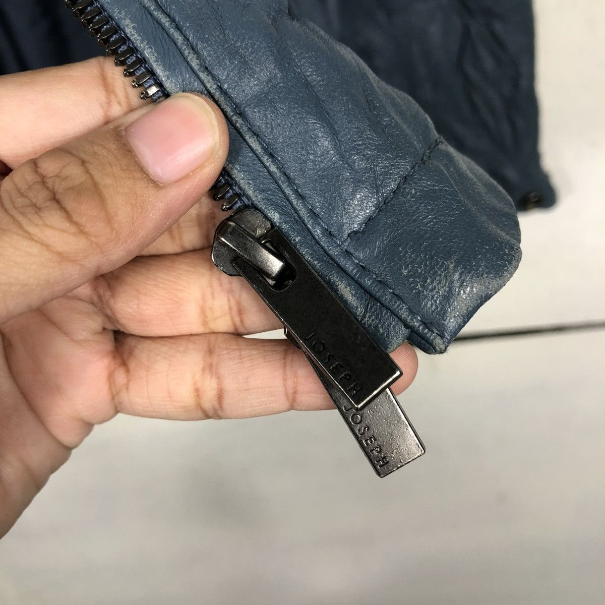 Japanese Brand 🔥VINTAGE LEATHER BIKER JACKET JOSEPH HOMME ISSEY MIYAKE Size US M / EU 48-50 / 2 - 19 Thumbnail