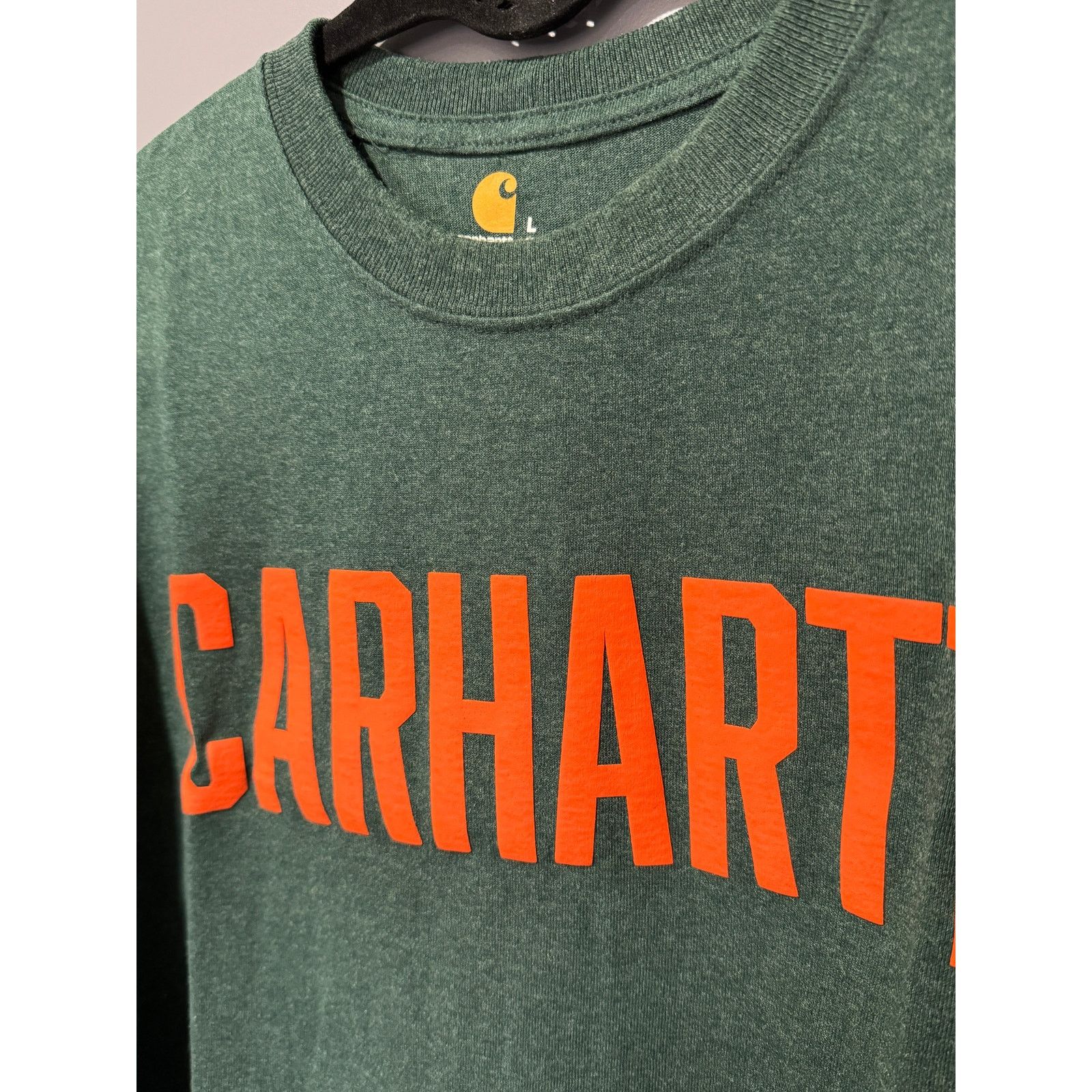 Carhartt Carhartt Block Letter Shirt size Large original fit Size US L / EU 52-54 / 3 - 2 Thumbnail