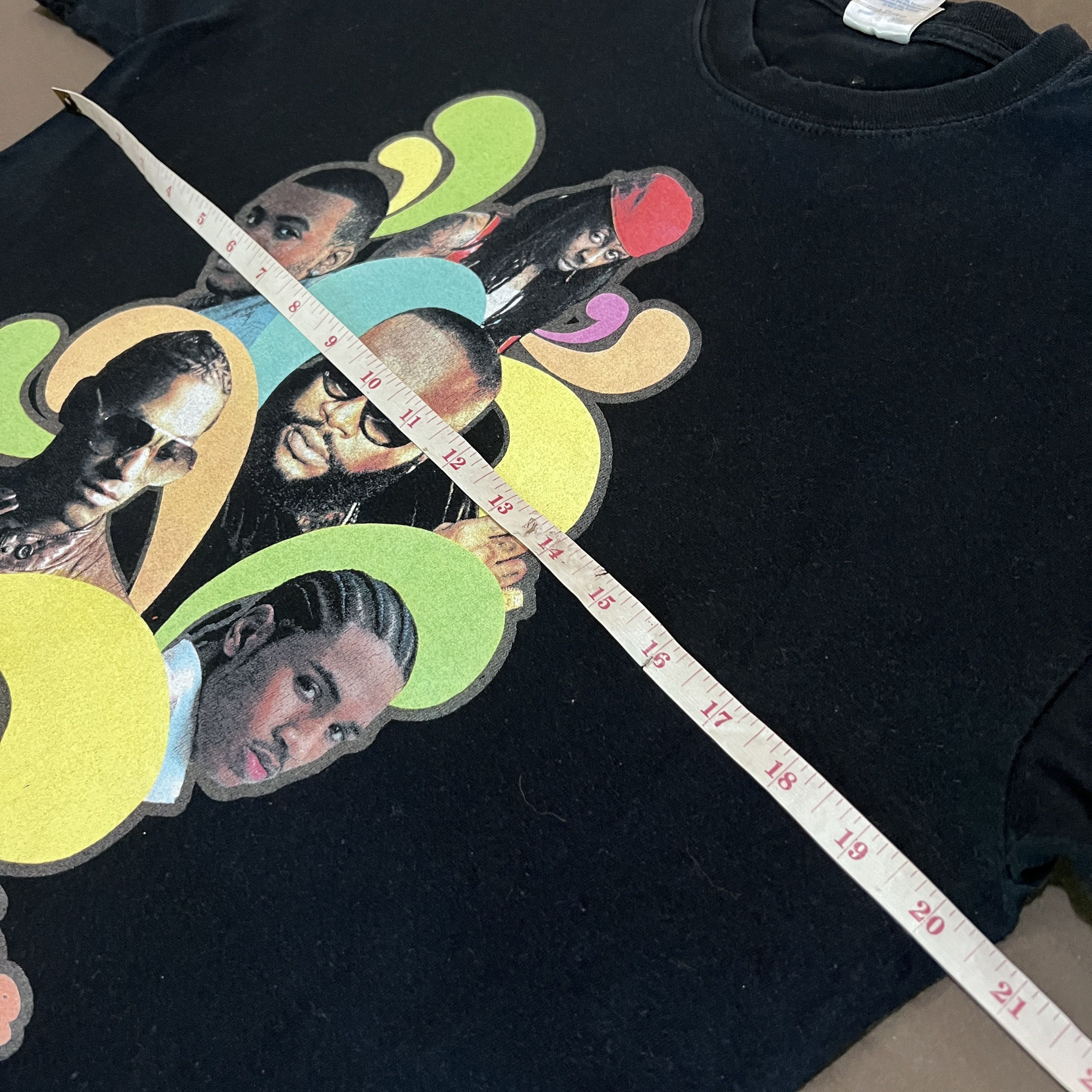 Band Tees × Rap Tees × Vintage Vintage Y2K Summer Jam Tee lil wayne rick ross Ray J Size US M / EU 48-50 / 2 - 6 Thumbnail
