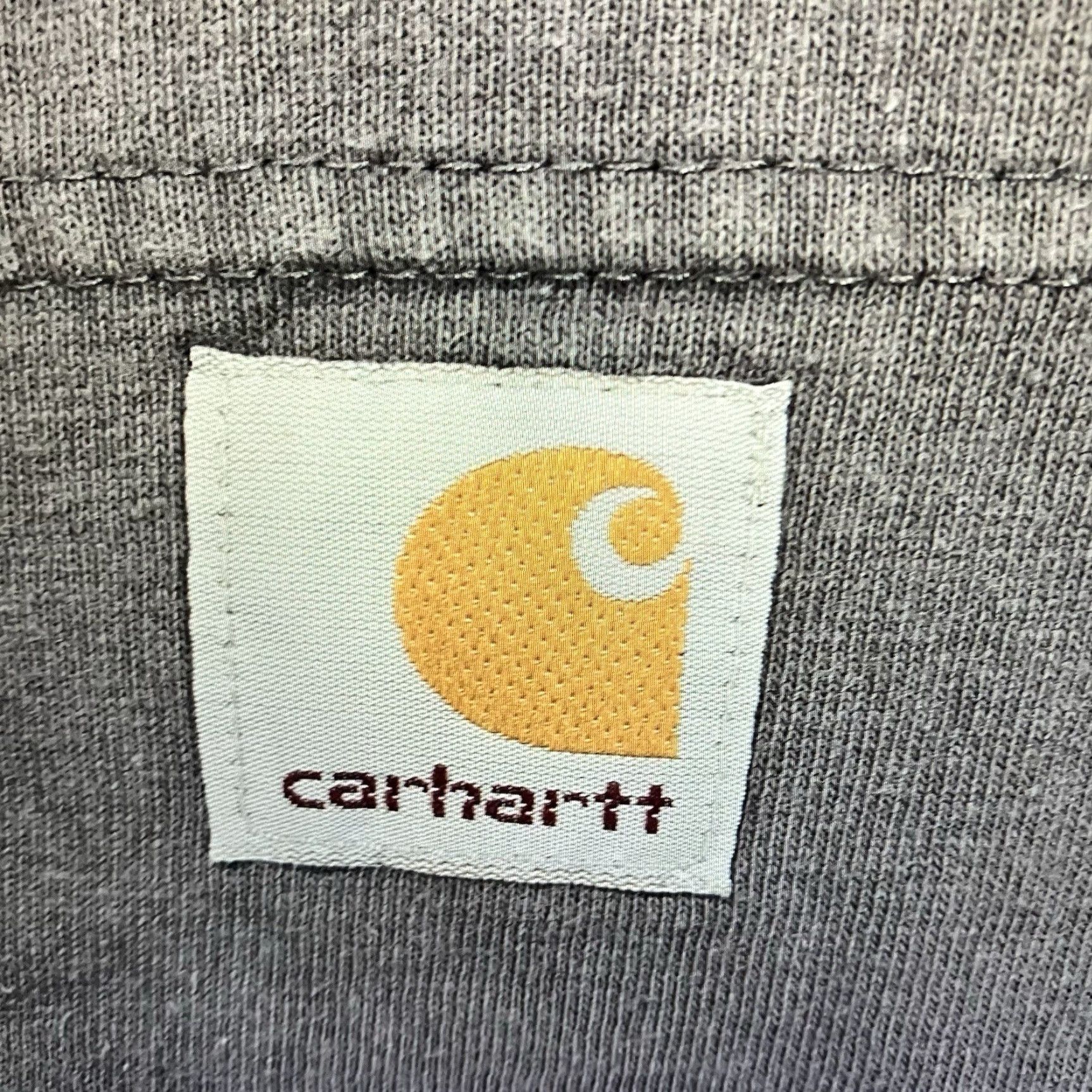 Carhartt VINTAGE Carhartt Men's Long Sleeve T-Shirt 2XL Crew Neck Heavyweight Cotton Fall Winter Outdoors Size US XXL / EU 58 / 5 - 4 Thumbnail