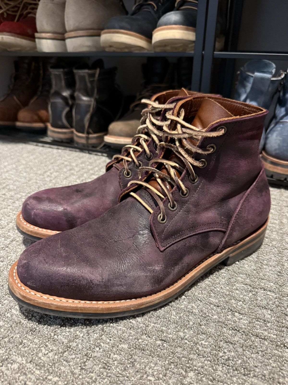 Truman Boot Co. Truman Boot Co. Black Burgundy Rambler Size 10 Size US 10 / EU 43 - 1 Thumbnail