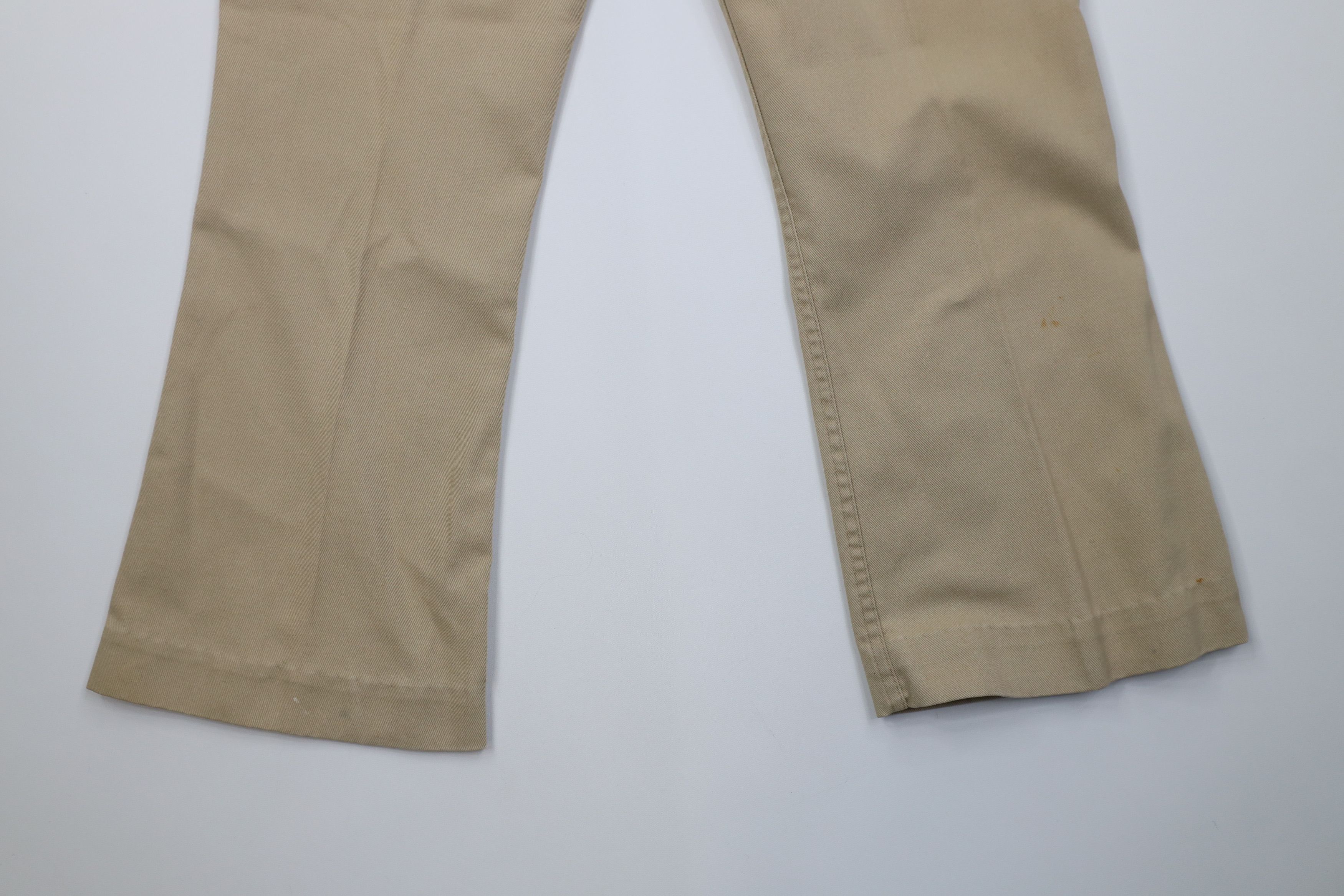Vintage Vintage 70s Streetwear Wide Leg Bell Bottoms Twill Jeans USA Size US 38 / EU 54 - 13 Thumbnail