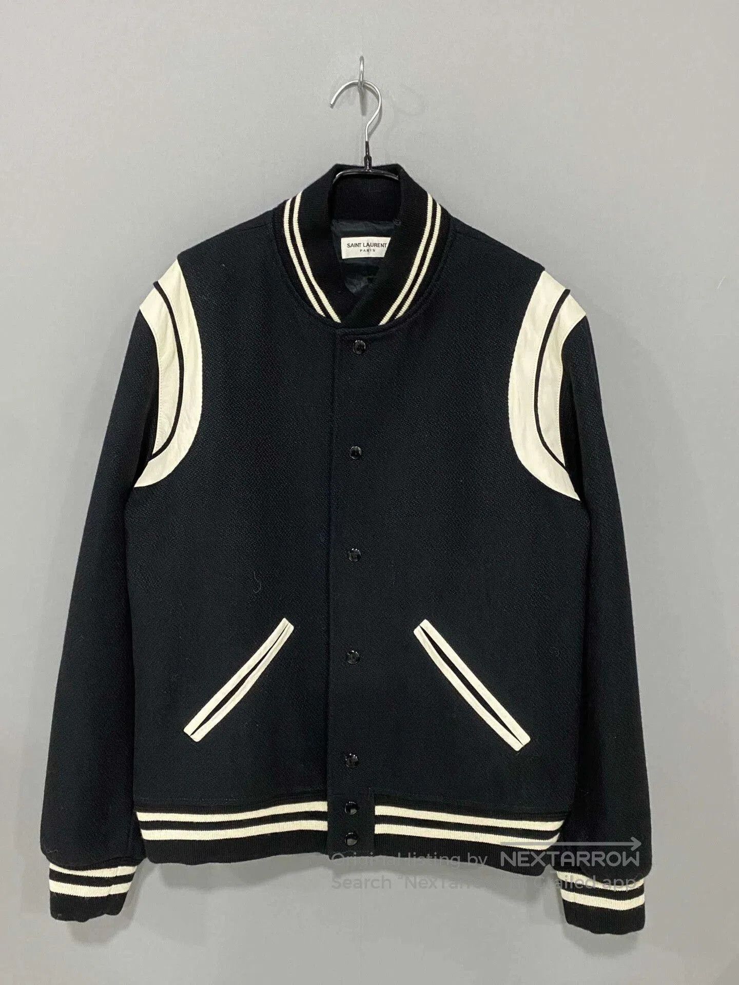 Saint Laurent Paris Saint Laurent Classic Baseball Jacket. Size US L / EU 52-54 / 3 - 1 Thumbnail