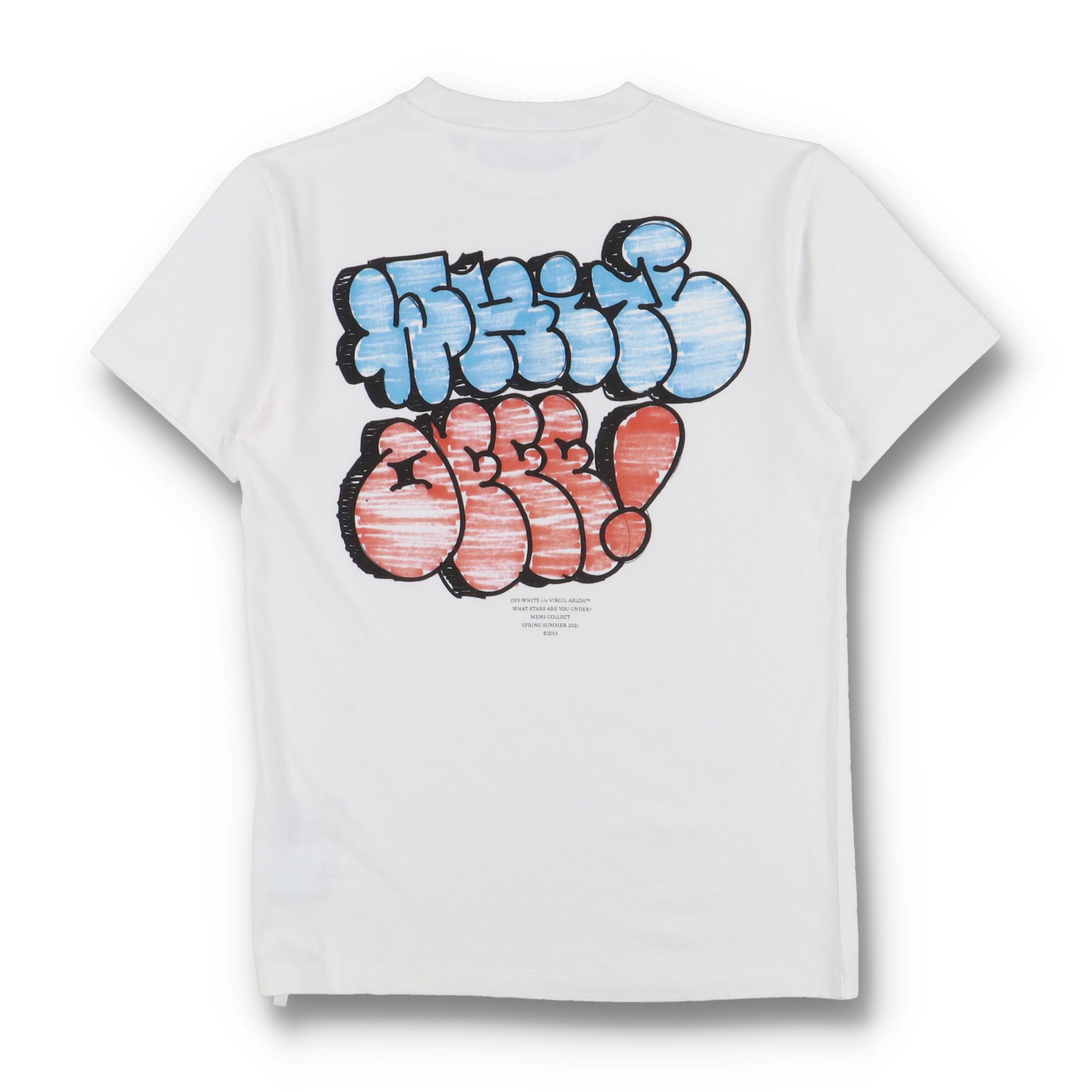 Off-White White Graff Logo T-Shirt Size US XL / EU 56 / 4 - 1 Thumbnail