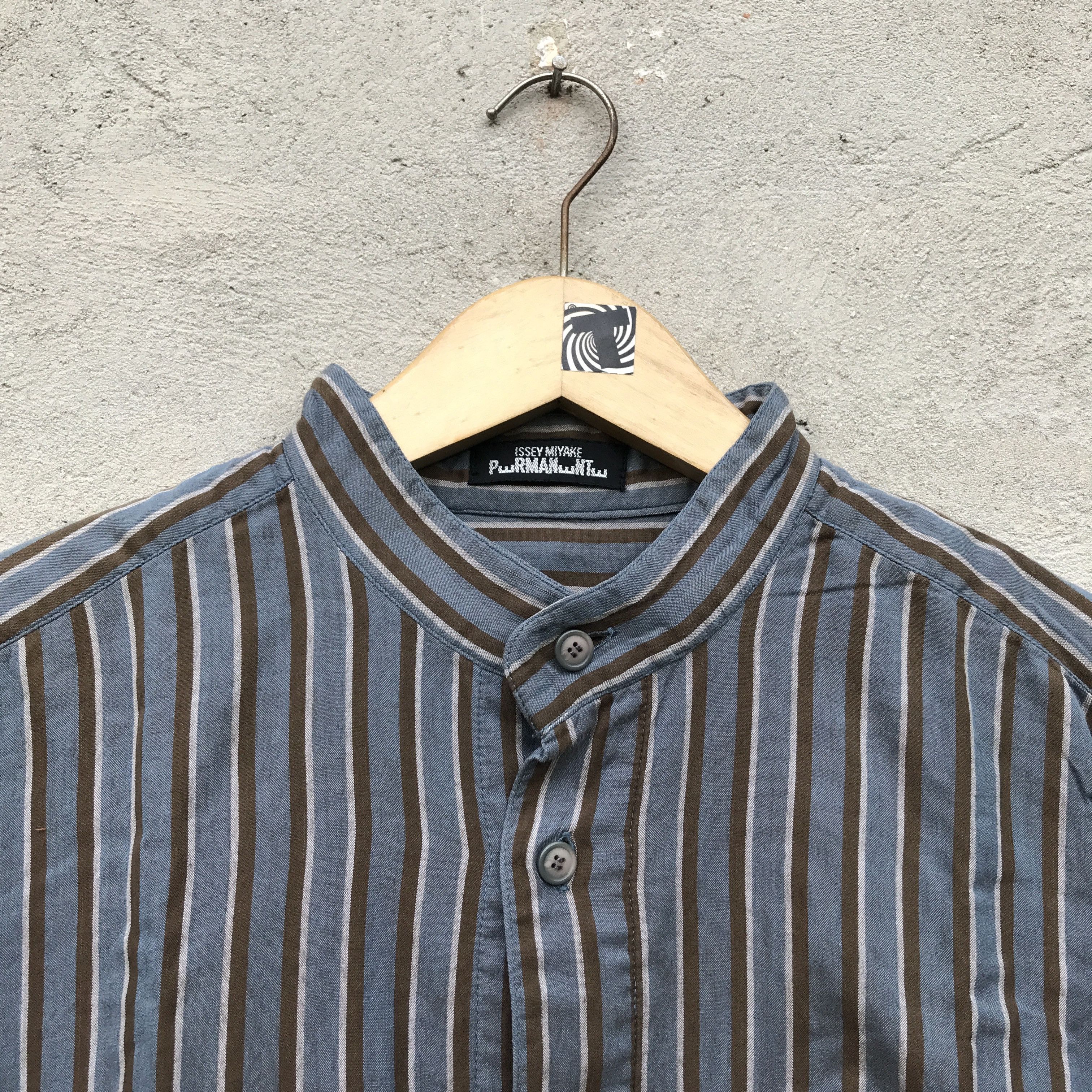 Issey Miyake Vintage Permanente Issey Miyake shirt Size US M / EU 48-50 / 2 - 3 Thumbnail