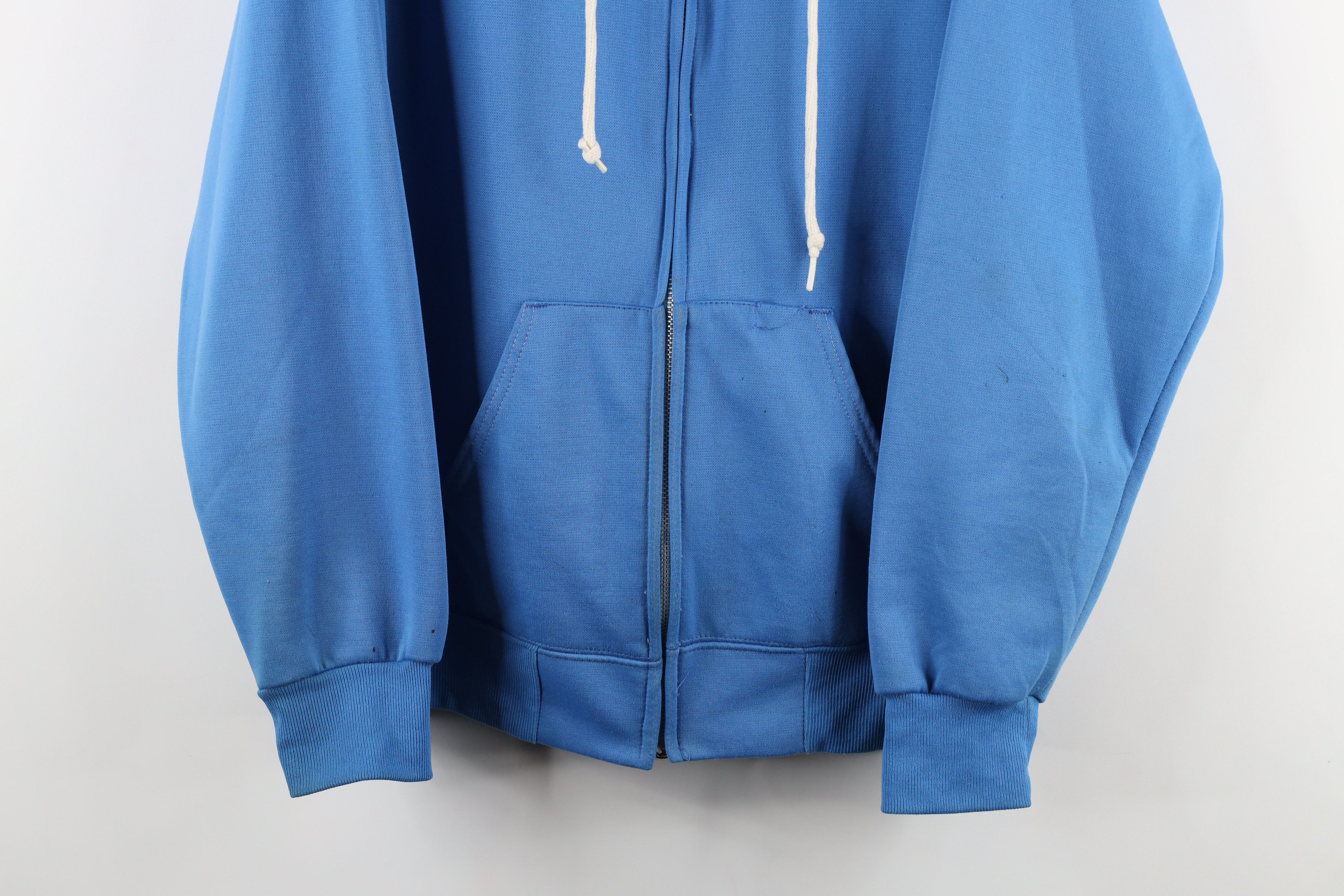 Vintage Vintage 70s Streetwear Thermal Waffle Knit Lined Hoodie USA Size US M / EU 48-50 / 2 - 3 Thumbnail
