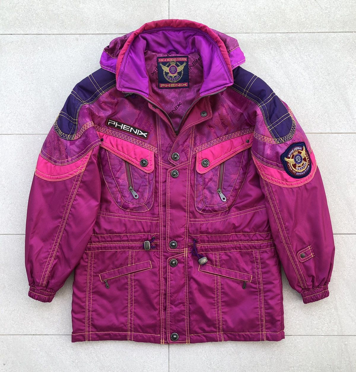 Phenix PHENIX SKI Skiing Snow Winter Multi Pockets Bomber Jacket Size US M / EU 48-50 / 2 - 1 Thumbnail