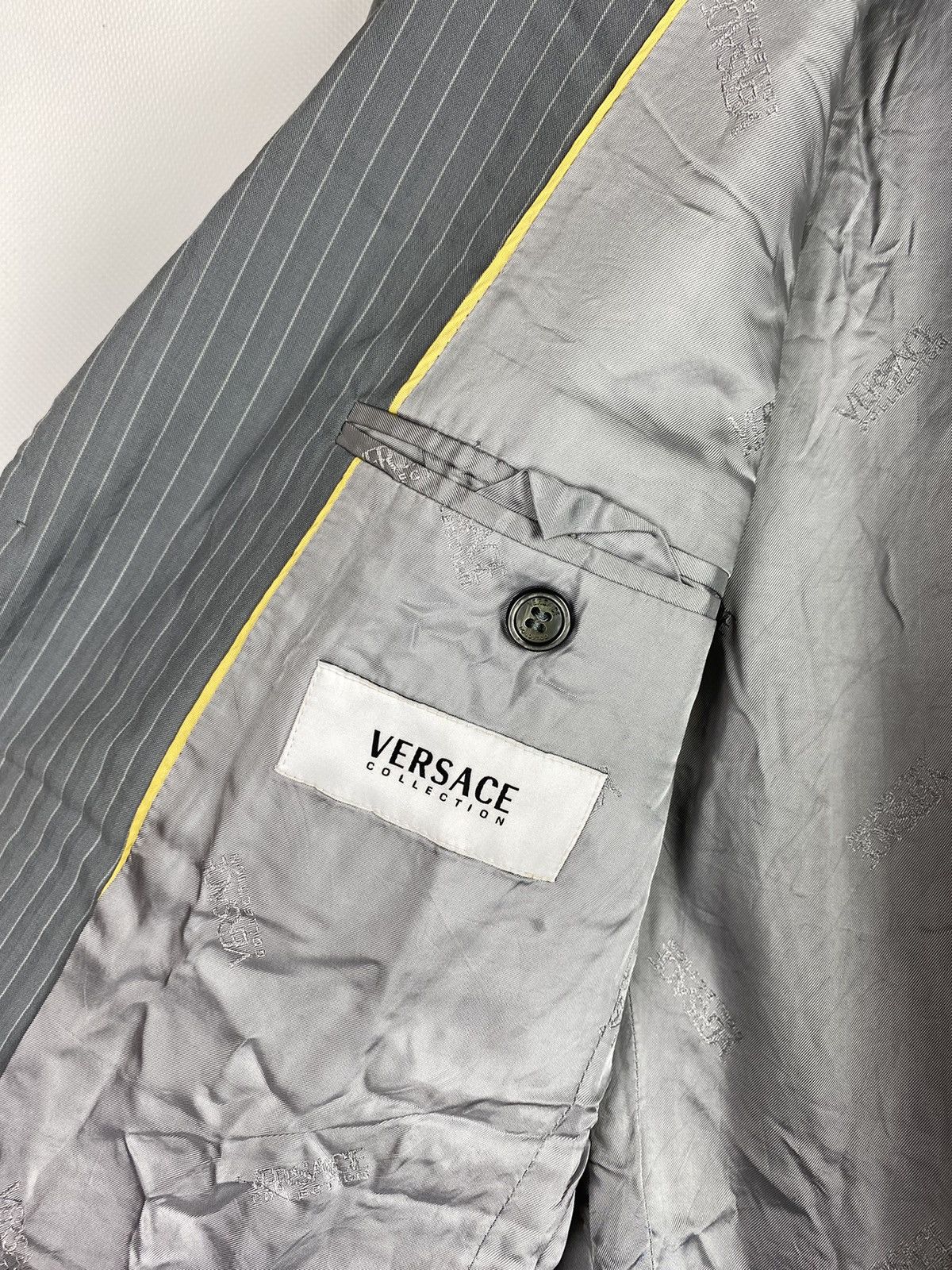 Versace Versace Collection men’s wool striped blazer jacket Size 38R - 24 Thumbnail
