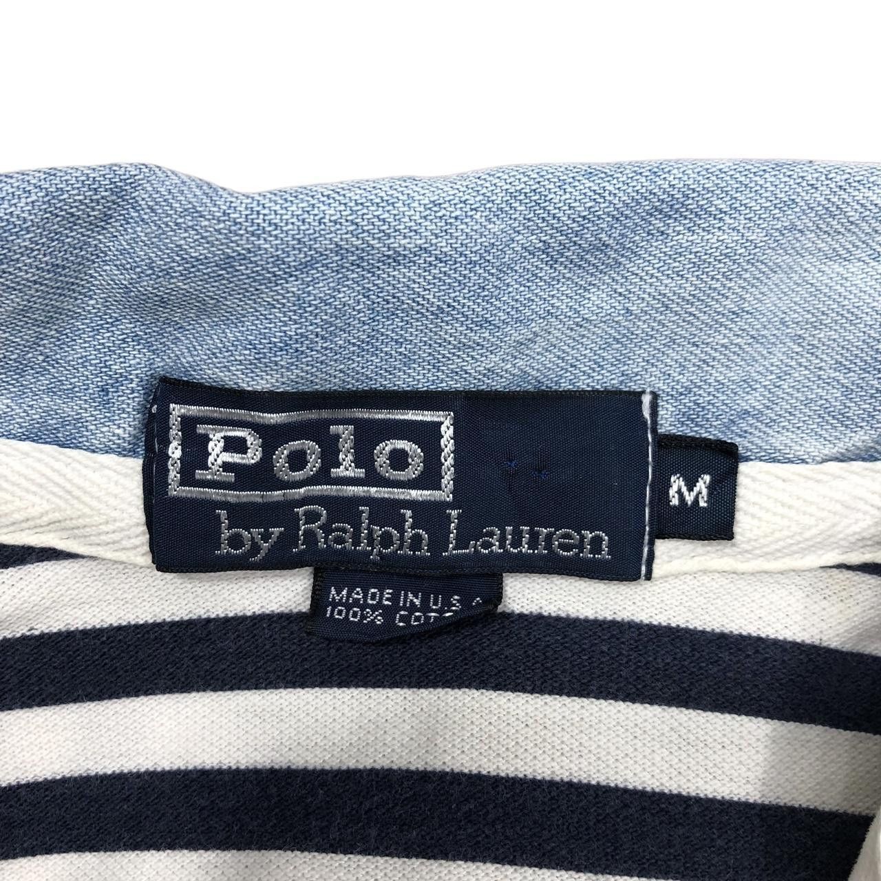 Polo Ralph Lauren Vintage 90’ POLO RALPH LAUREN Small Pony Tee Shirt Striped Size US M / EU 48-50 / 2 - 5 Thumbnail