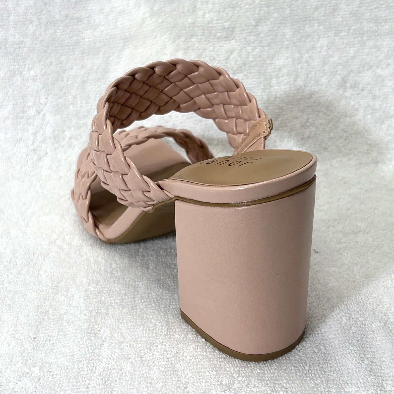 Other W593 Journee Pink Melissa Block Heel Dress Sandals Size 10 M Size US 10 / IT 40 - 3 Thumbnail