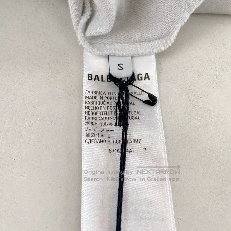 Balenciaga Balenciaga Vintage Distressed Printed T-Shirt Size US S / EU 44-46 / 1 - 7 Thumbnail