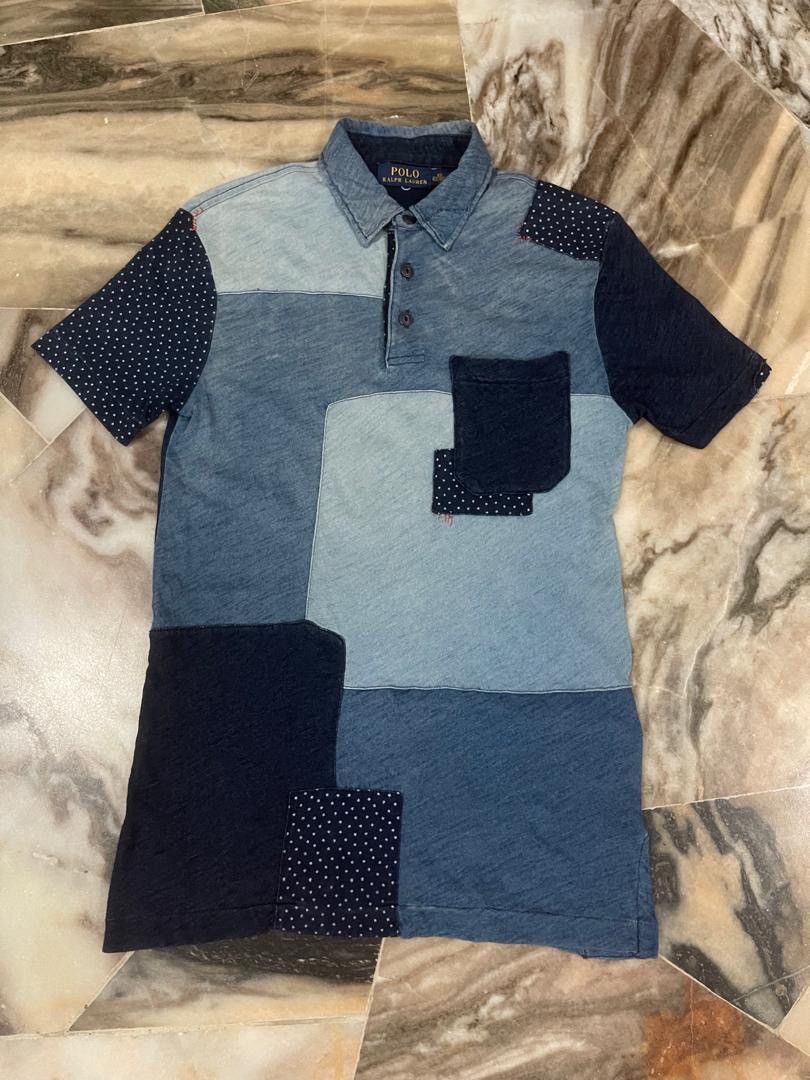 Polo Ralph Lauren Polo Ralph Lauren Indigo Patchwork Kapital Style Size US XS / EU 42 / 0 - 3 Thumbnail