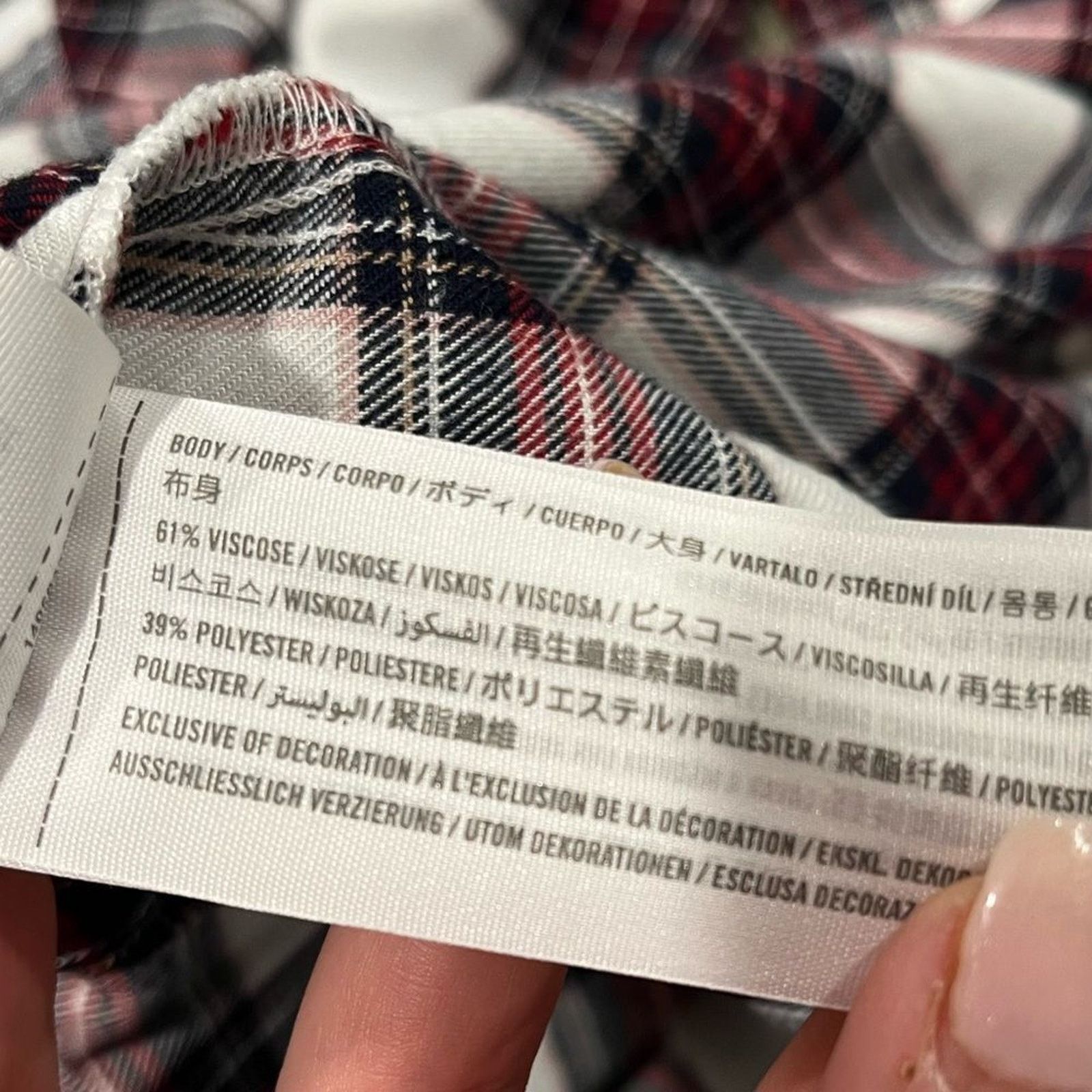 Abercrombie & Fitch Abercrombie & Fitch Soft A&F Collection Plaid Button-Down XS Size XS / US 0-2 / IT 36-38 - 3 Thumbnail