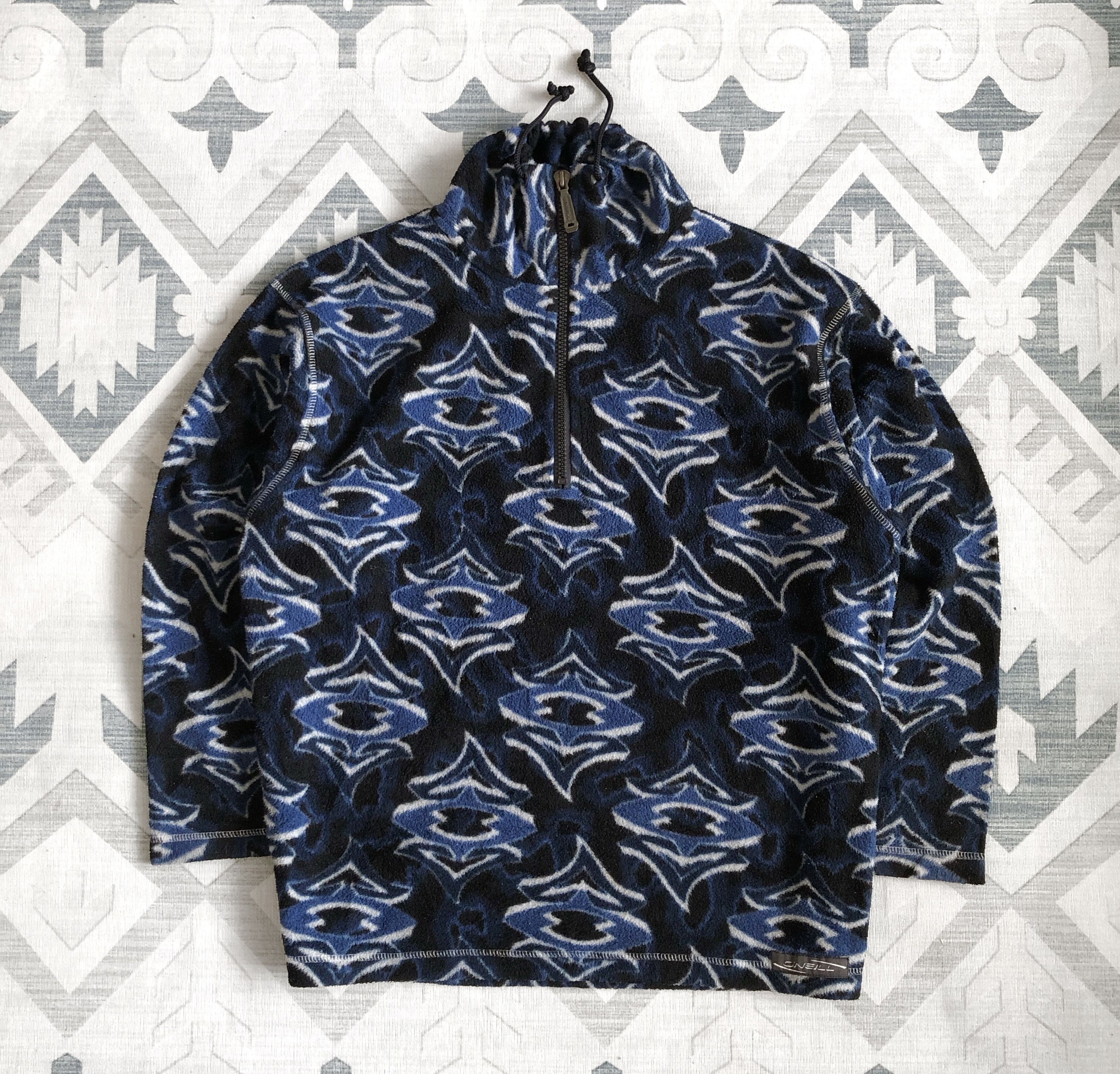 O'Neill × Vintage VINTAGE 90’S O’NEILL HALFZIP FLEECE JACKET Size US XL / EU 56 / 4 - 1 Thumbnail
