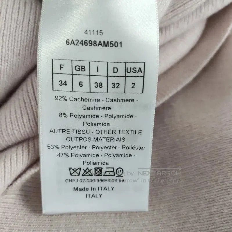 Dior Dior Pink Cashmere Dress for Women . Size S / US 4 / IT 40 - 5 Thumbnail