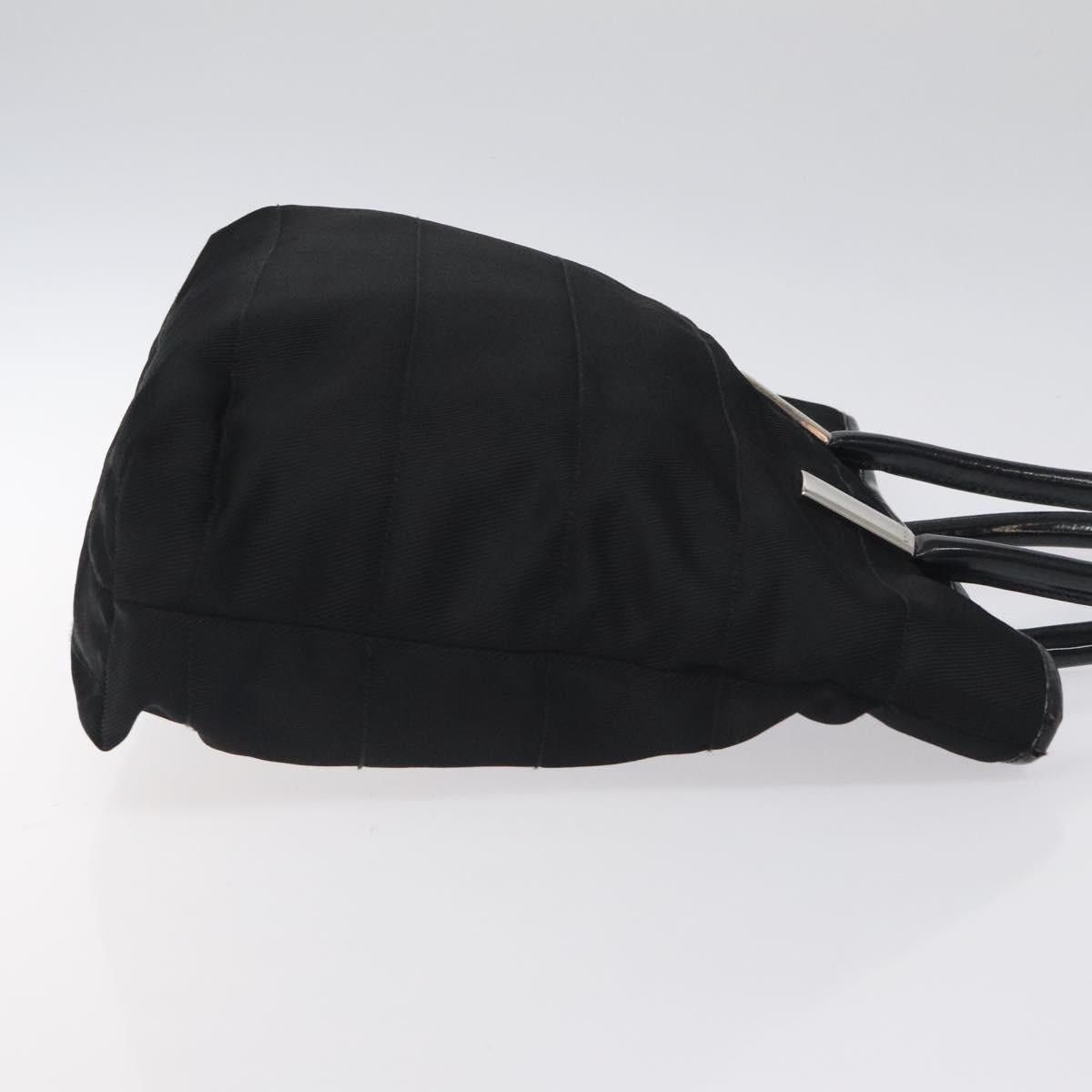 Gucci GUCCI Tote Bag Nylon Leather Black Silver 002 123 002 123 Size ONE SIZE - 4 Thumbnail
