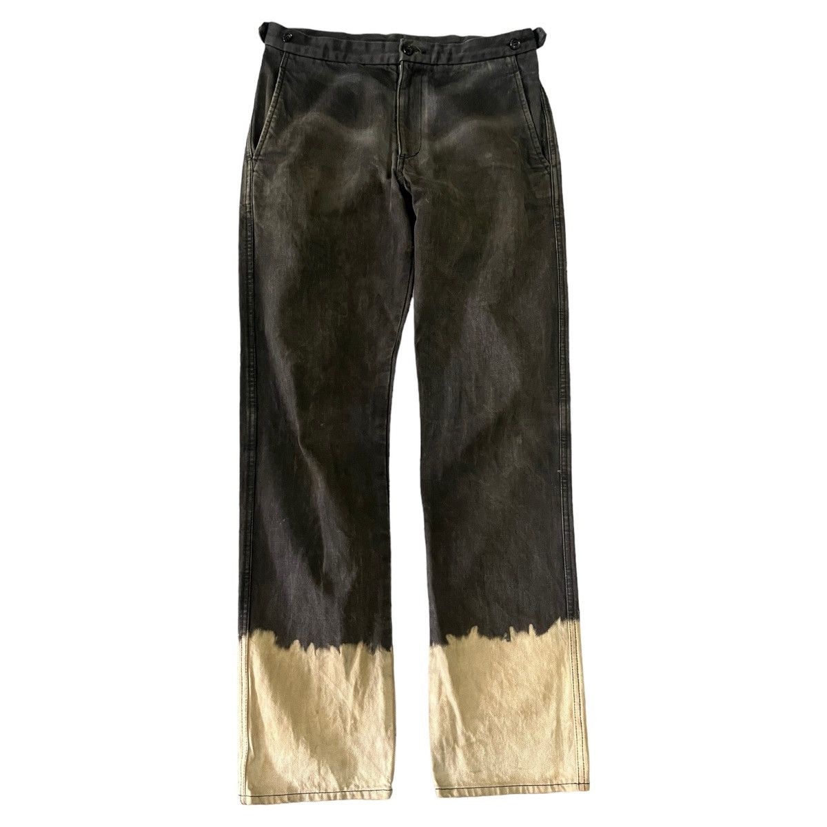 Comme des Garcons Vintage Comme des garcons faded custom bleach AD2002 32 x 31 Size US 32 / EU 48 - 1 Thumbnail