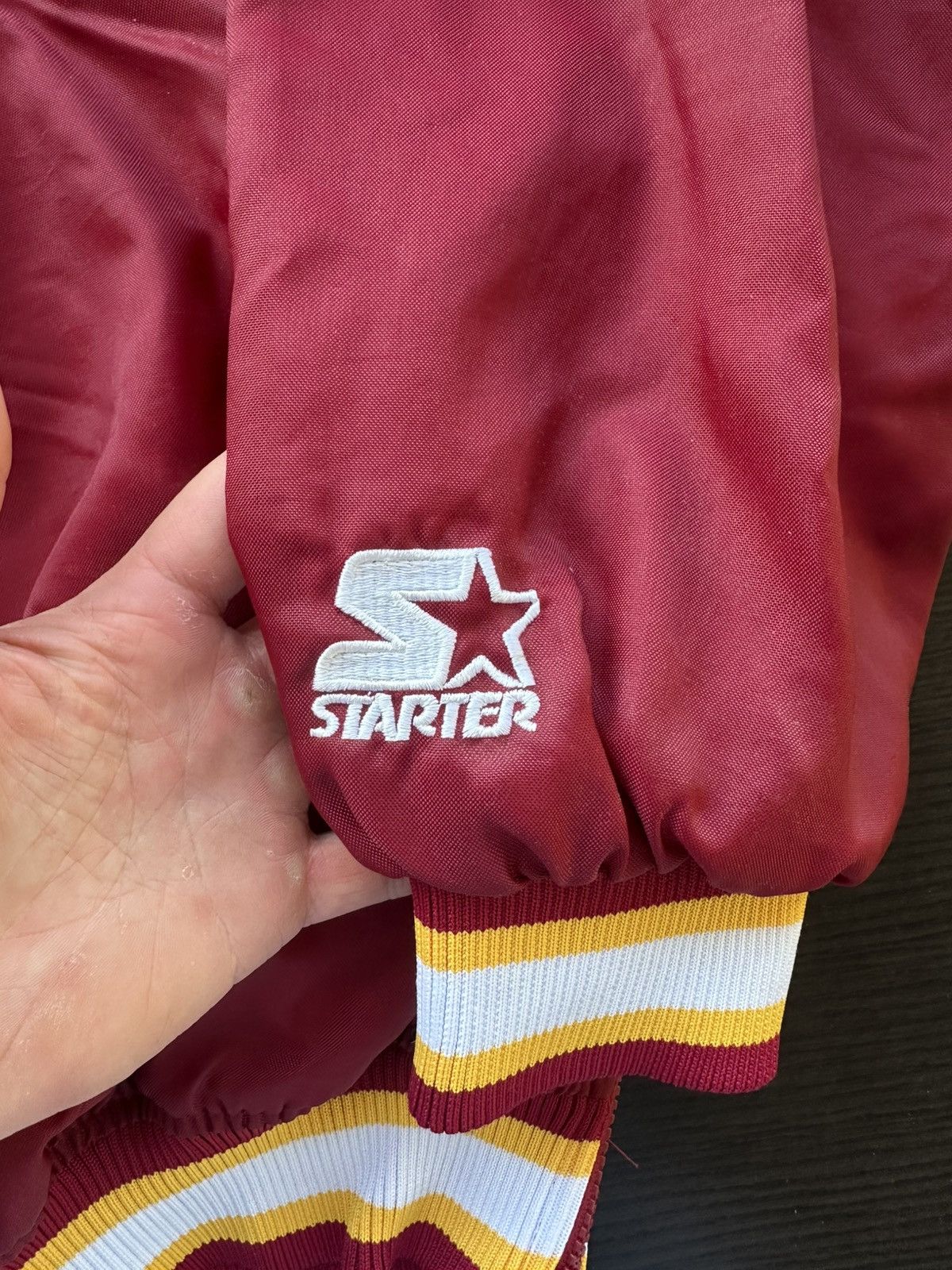 NCAA Florida State FSU Vintage Varsity Pullover Starter Jacket XL Size US XL / EU 56 / 4 - 5 Thumbnail